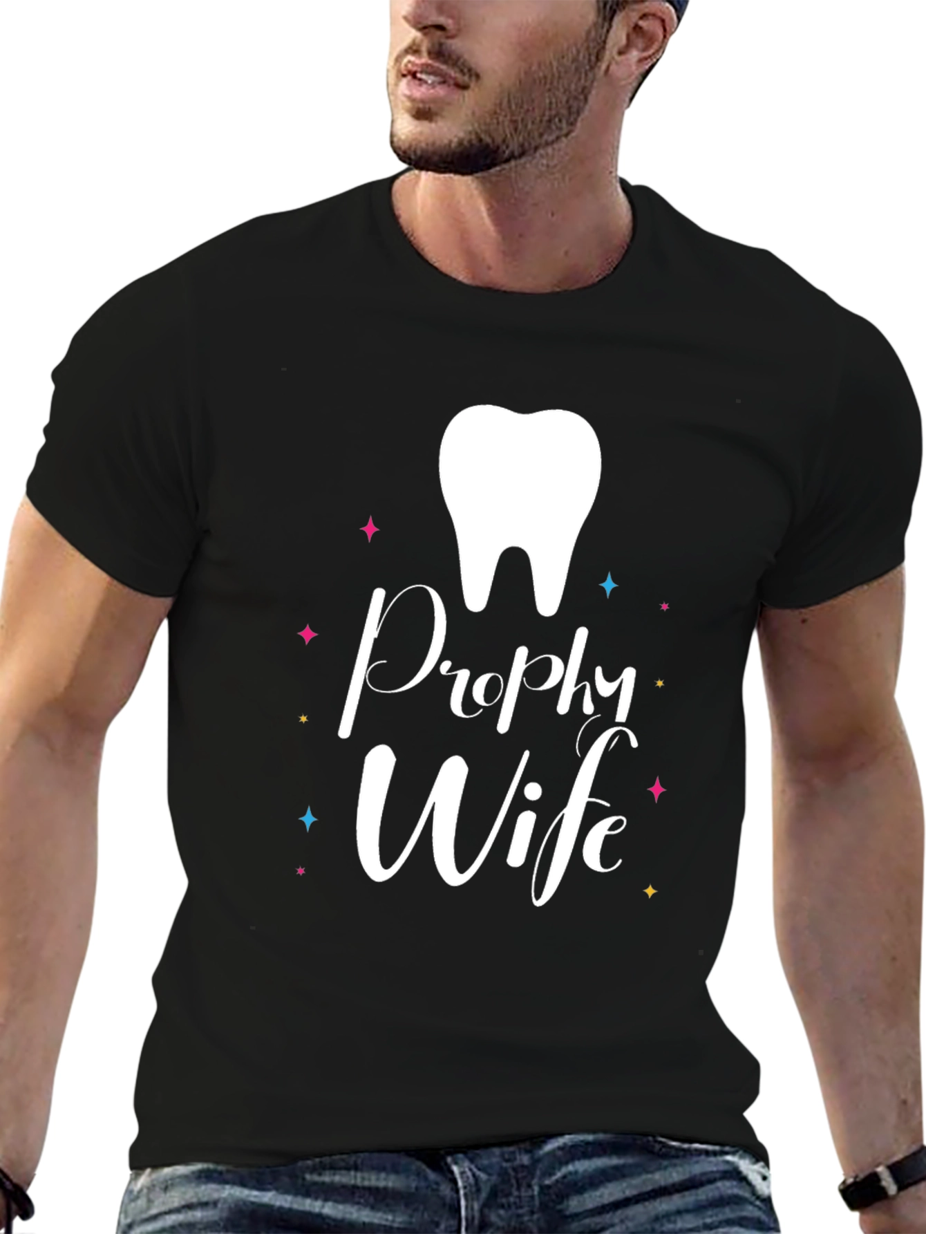 Prophy Wife T-Shirt - Dental Hygienist Spouse Tee