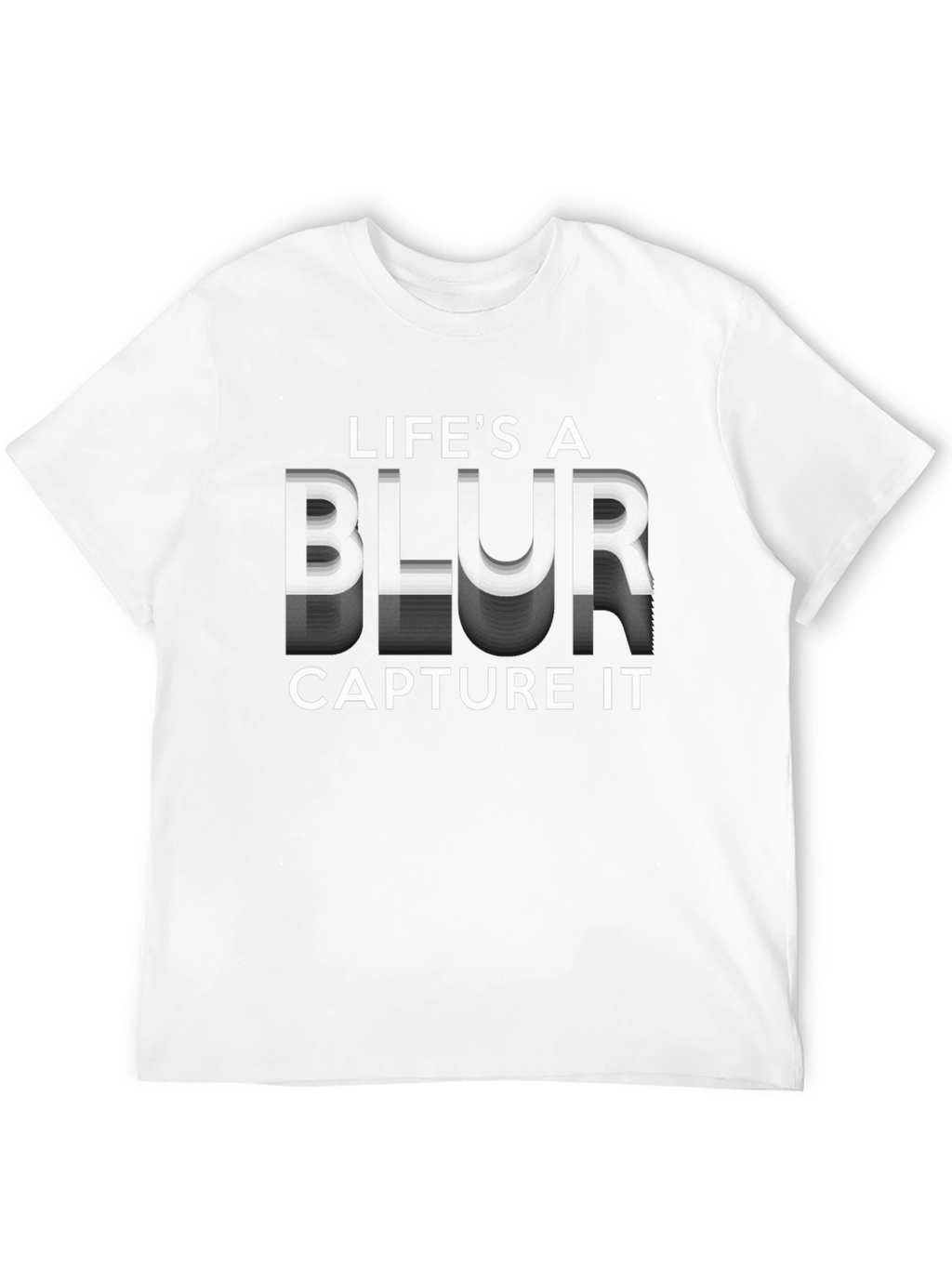 Lifes a Blur Graphic T-Shirt