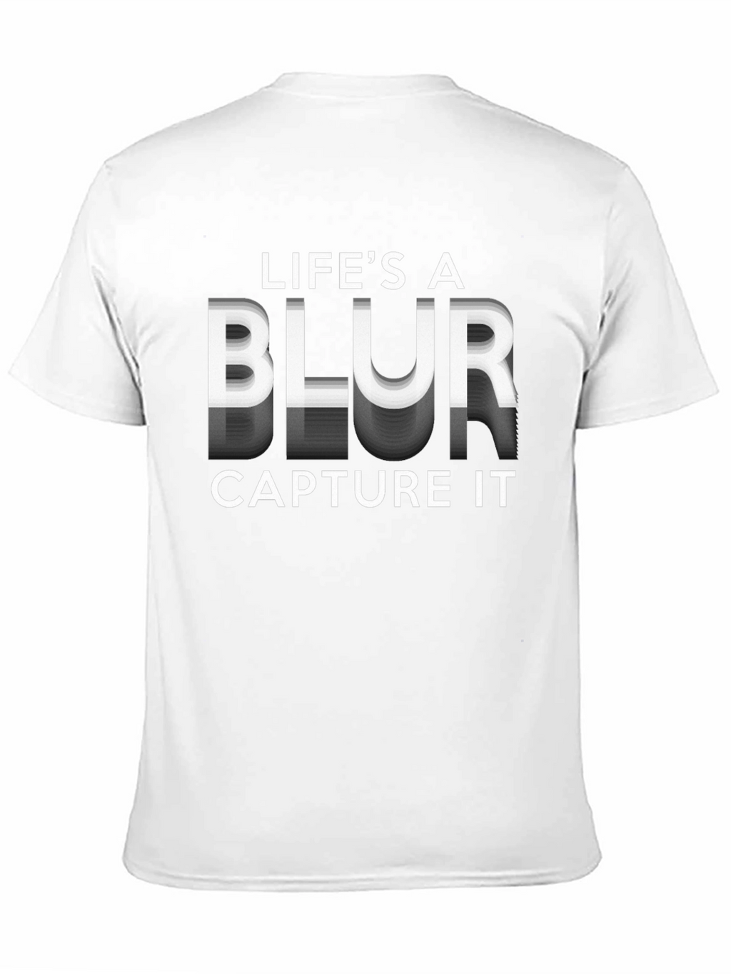 Lifes a Blur Graphic T-Shirt