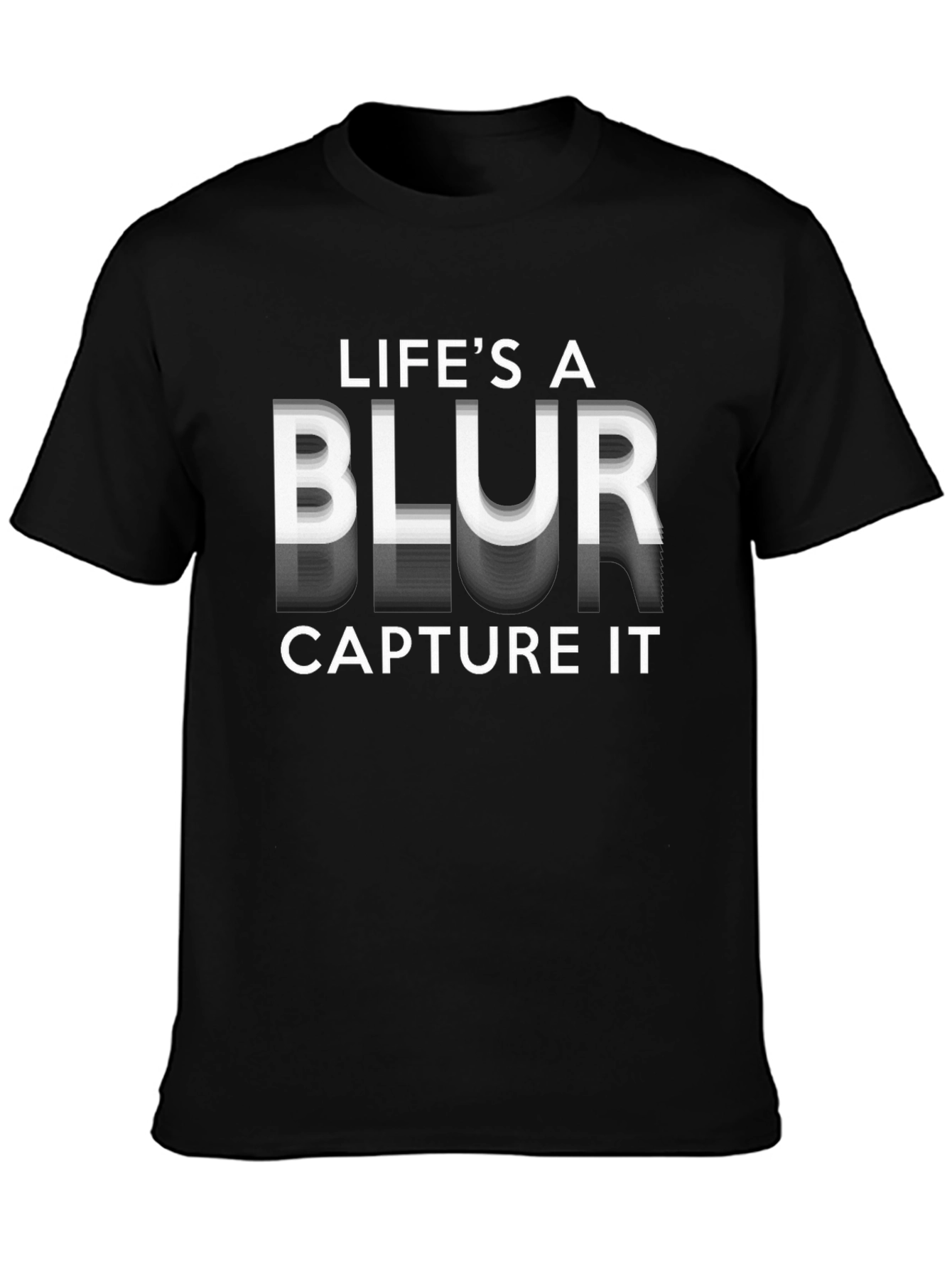 Lifes a Blur Graphic T-Shirt