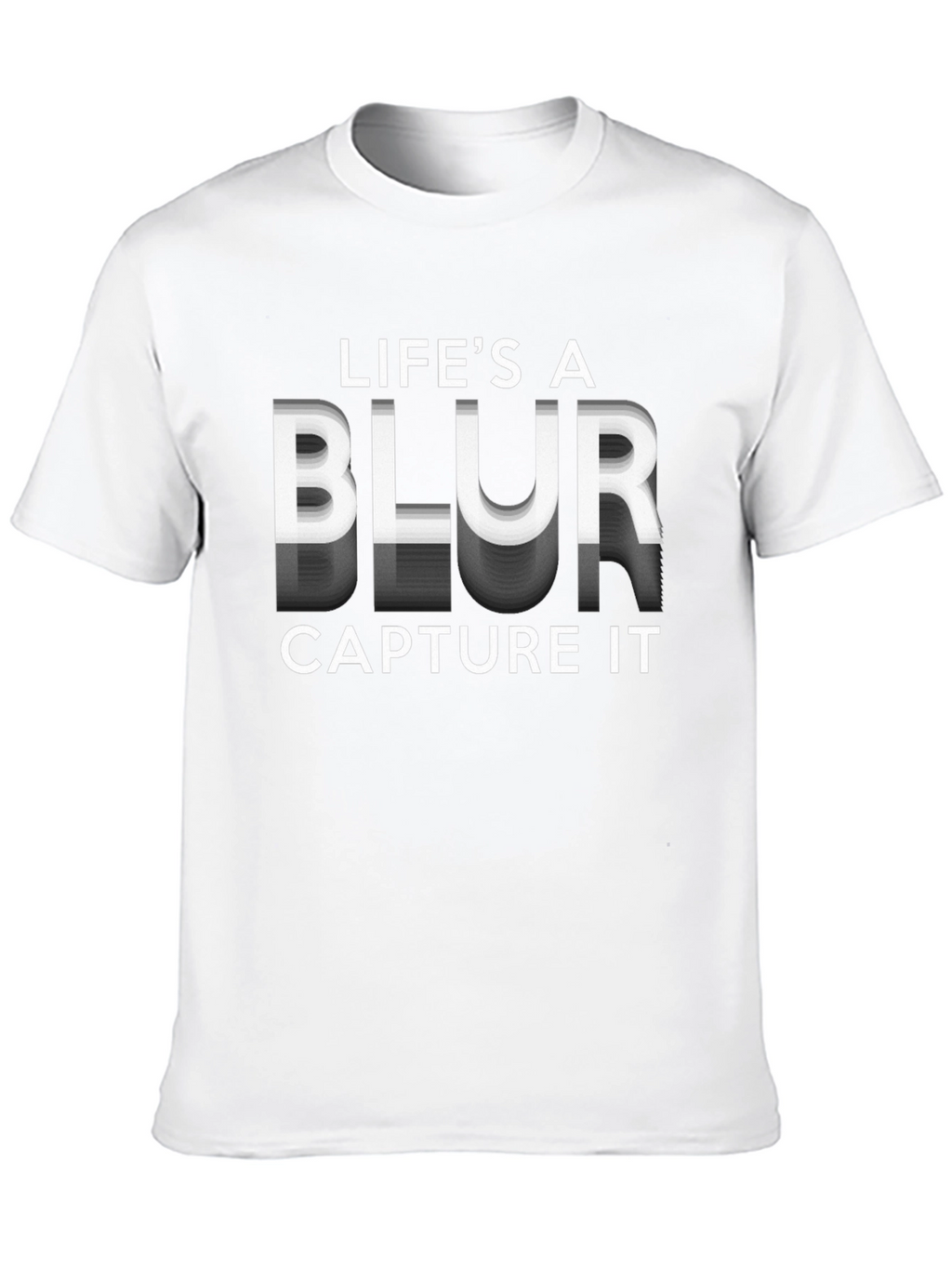 Lifes a Blur Graphic T-Shirt