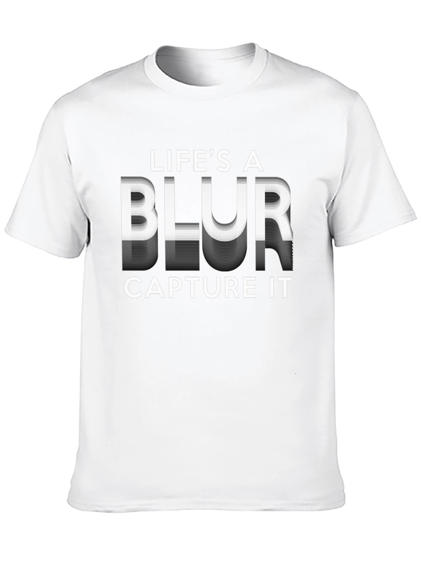 Lifes a Blur Graphic T-Shirt