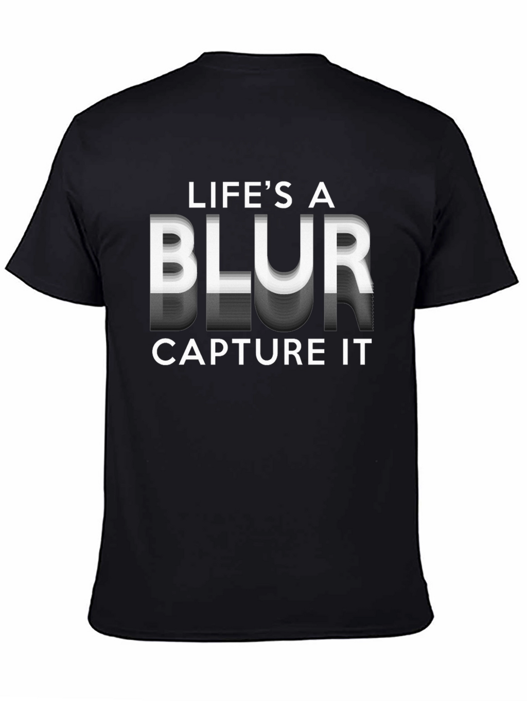 Lifes a Blur Graphic T-Shirt