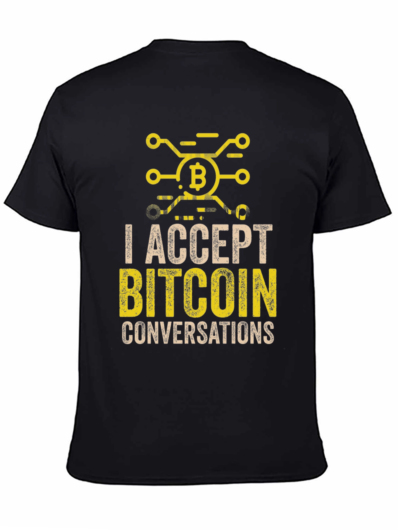 I Accept Bitcoin Conversations Tee