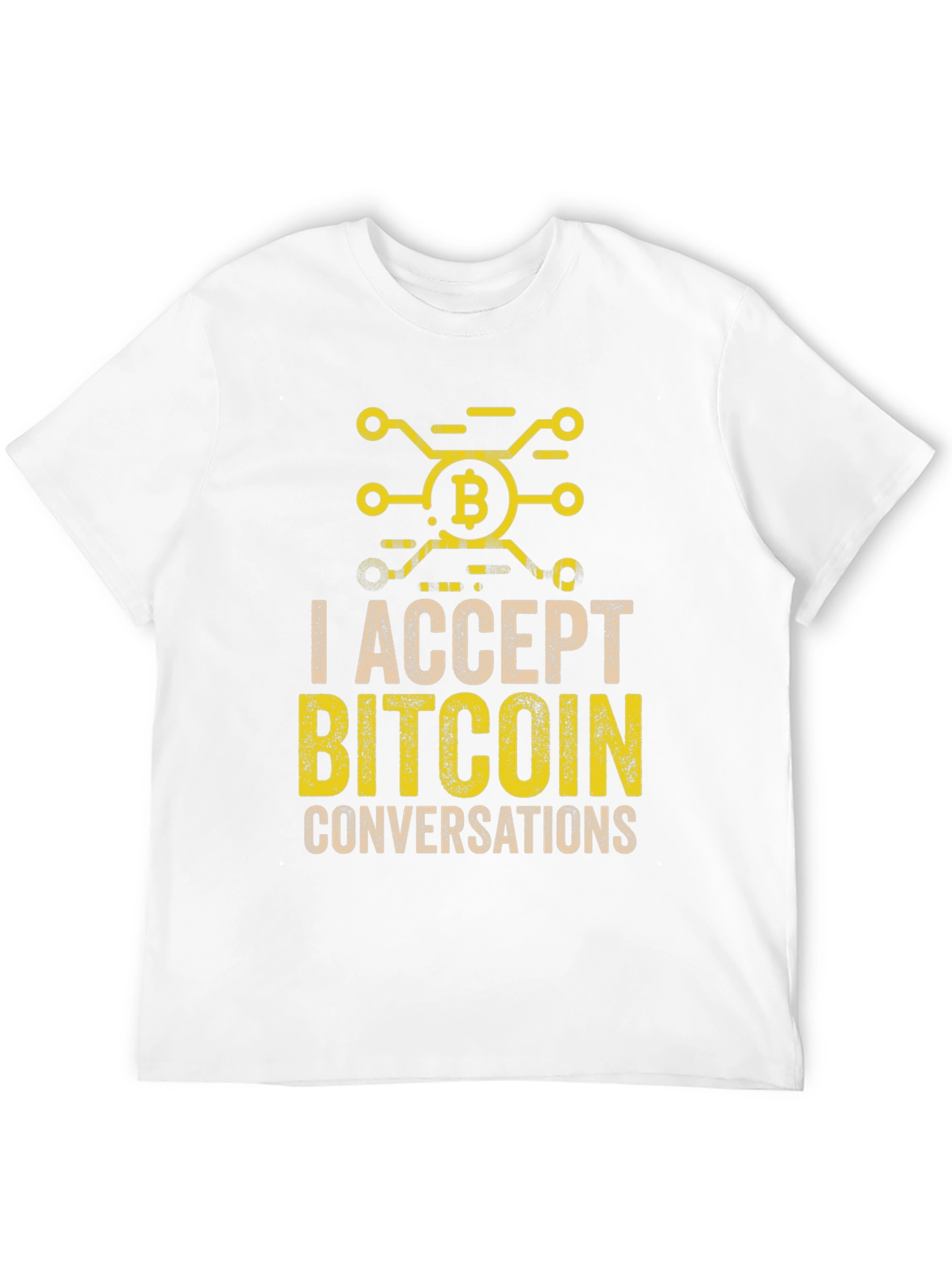 I Accept Bitcoin Conversations Tee