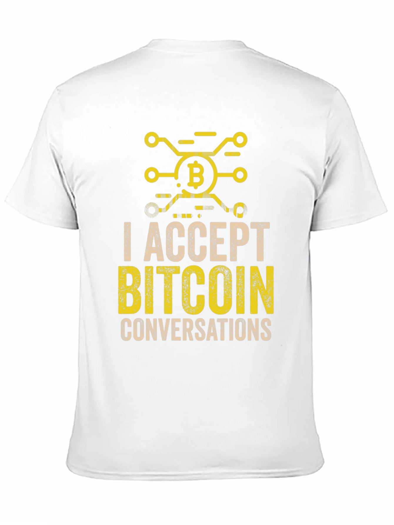 I Accept Bitcoin Conversations Tee
