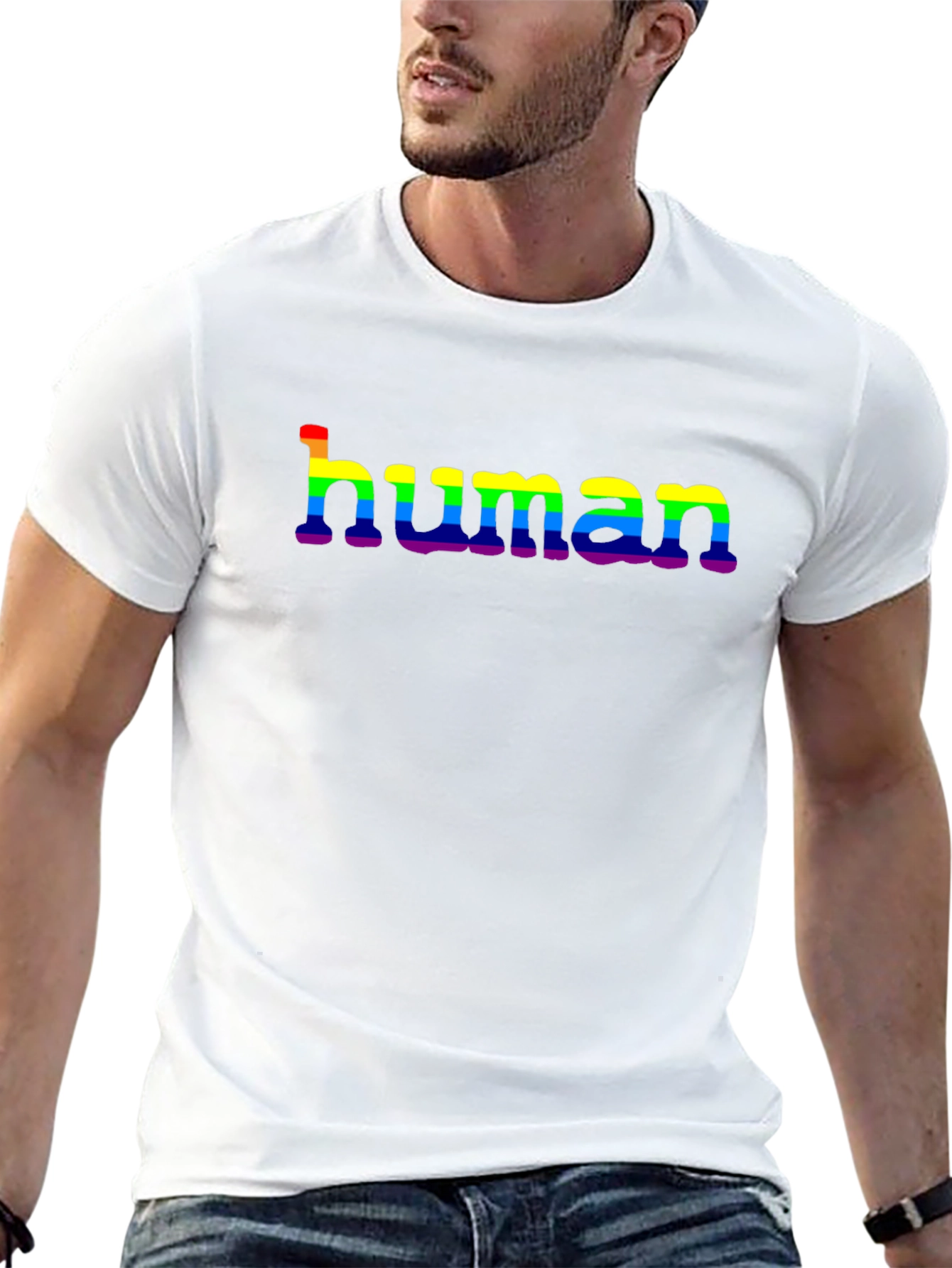 Human Pride Rainbow T-Shirt