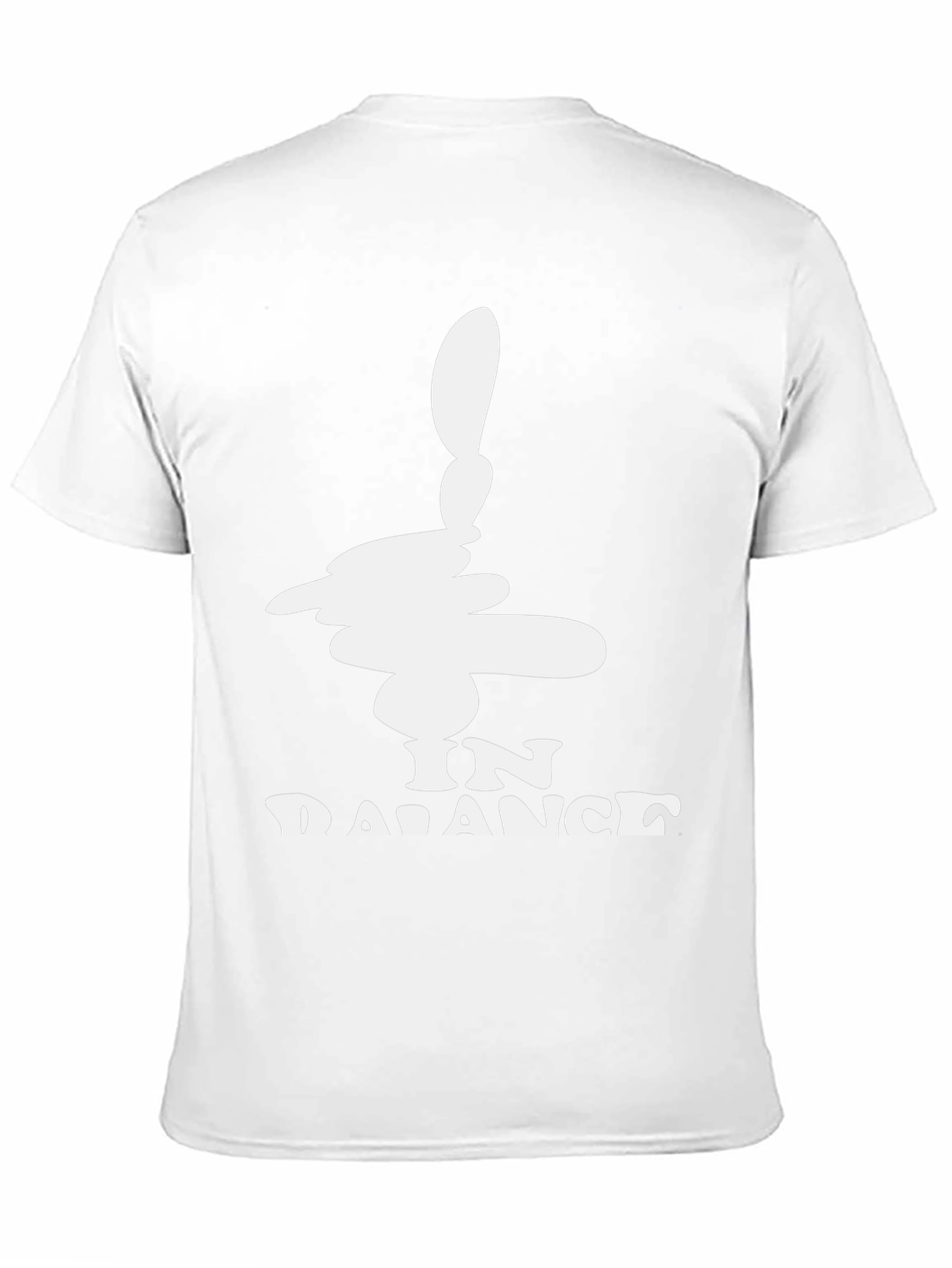 In Balance Black Graphic Tee - Mens