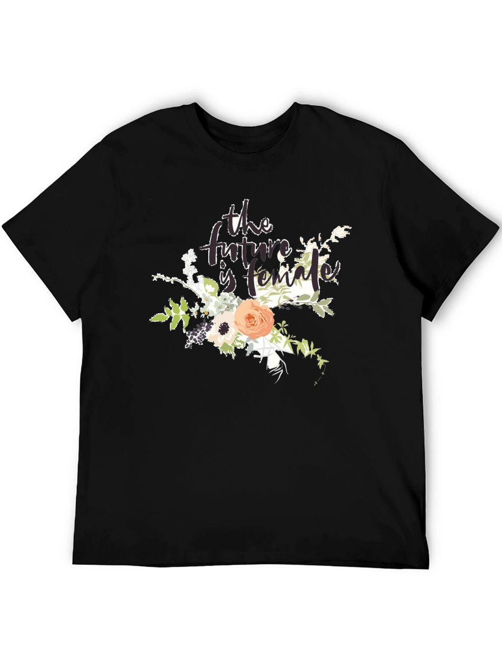 Feminist Floral Graphic T-Shirt