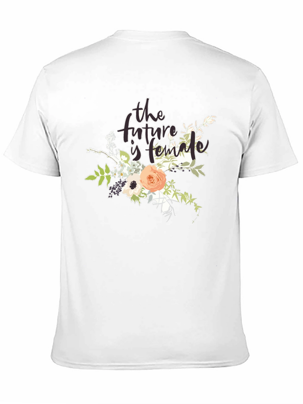 Feminist Floral Graphic T-Shirt