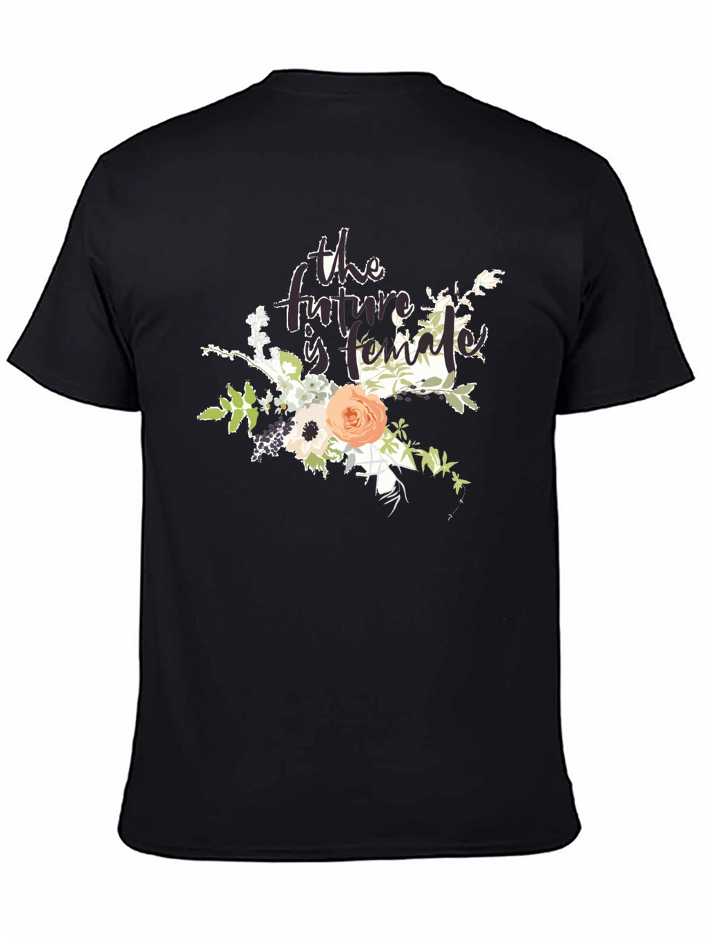 Feminist Floral Graphic T-Shirt