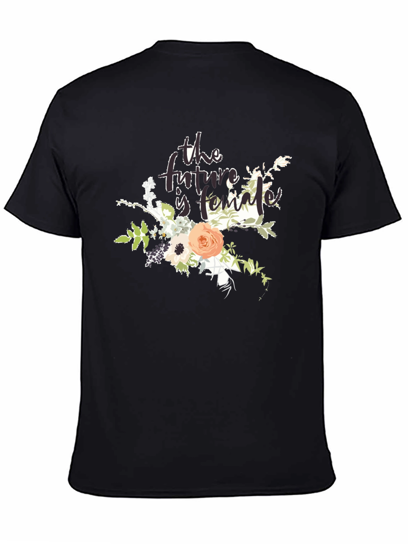 Feminist Floral Graphic T-Shirt