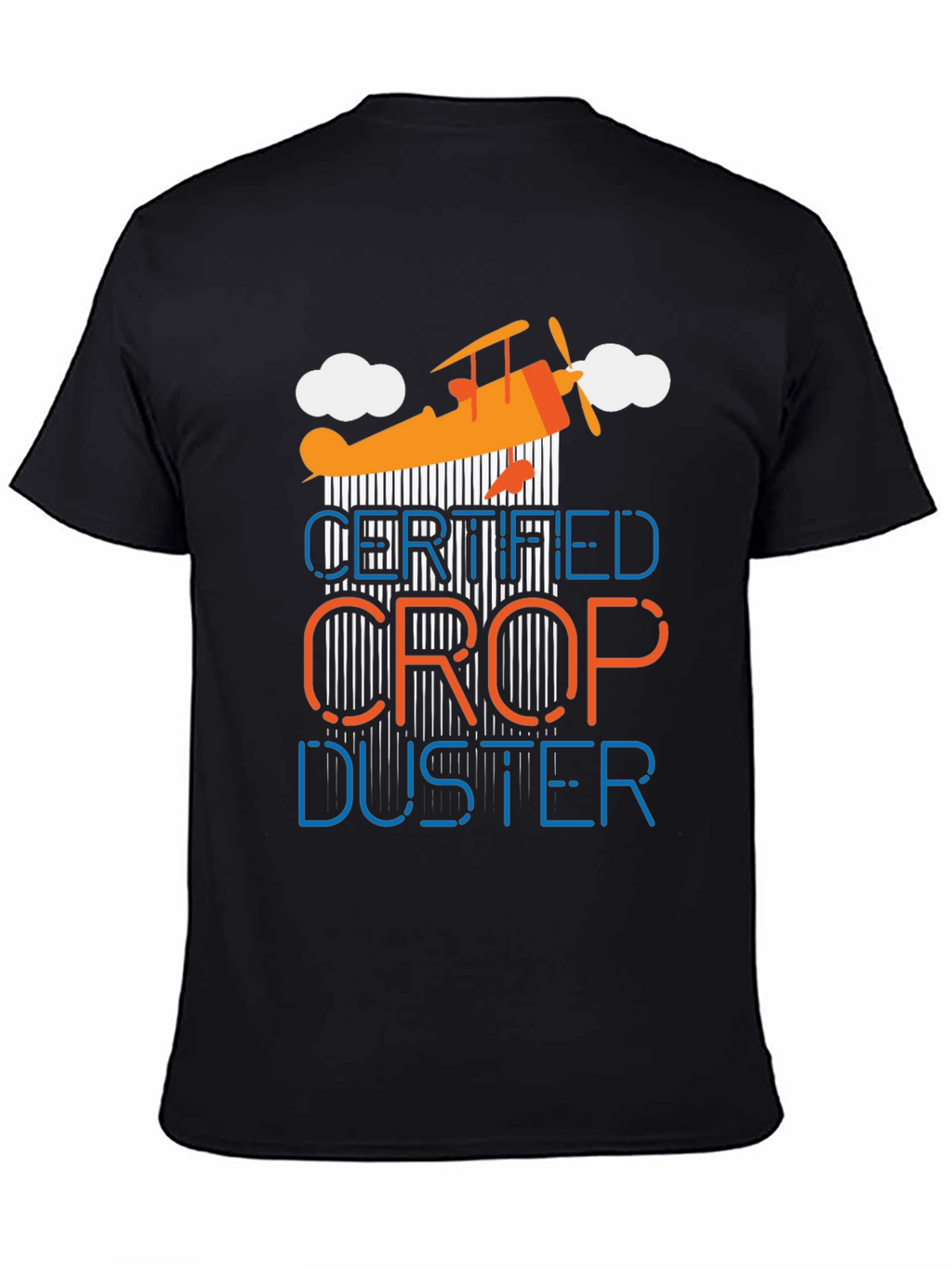 Certified Crop Duster Graphic T-Shirt