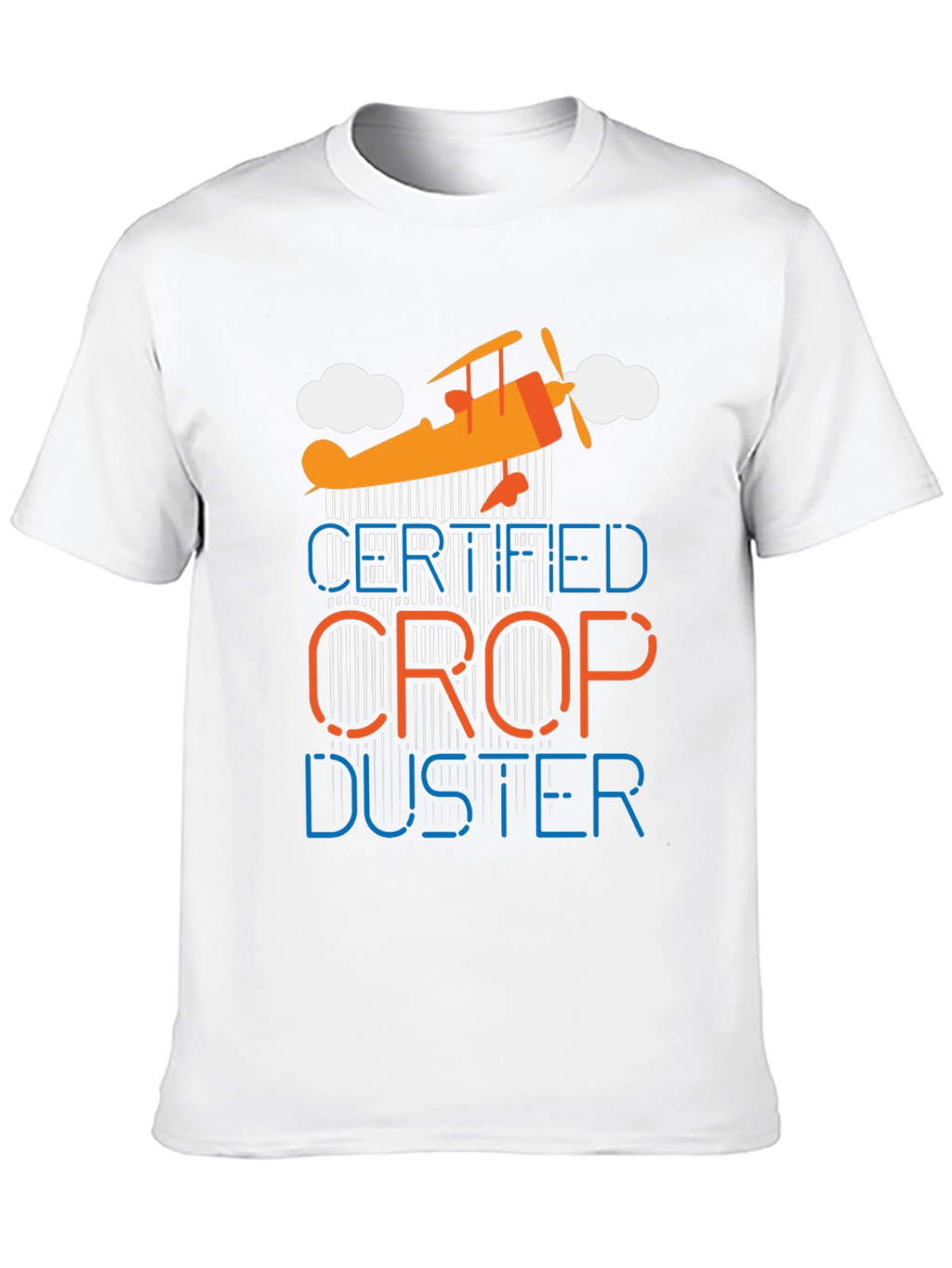 Certified Crop Duster Graphic T-Shirt