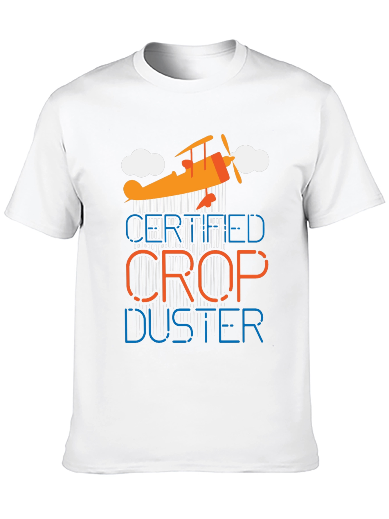 Certified Crop Duster Graphic T-Shirt
