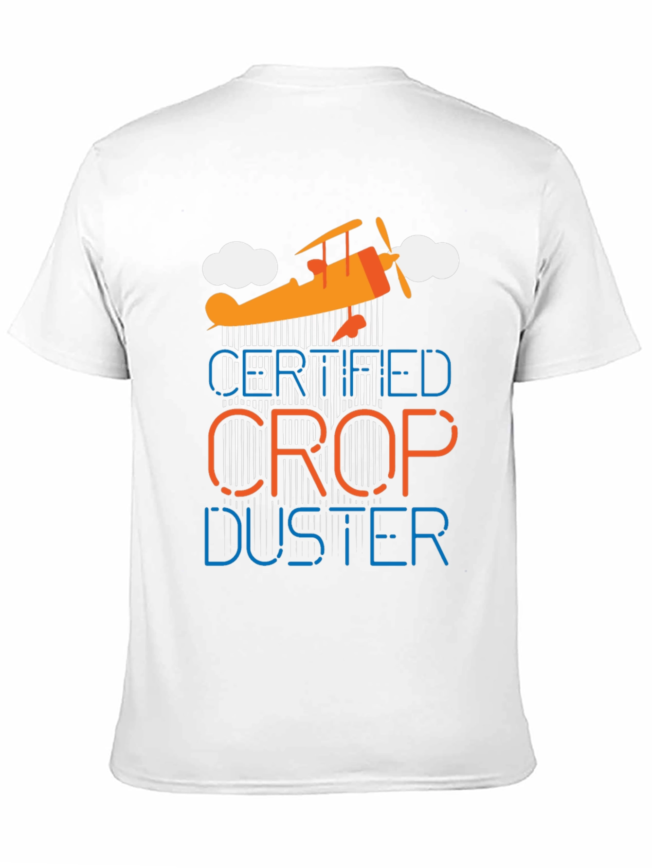 Certified Crop Duster Graphic T-Shirt