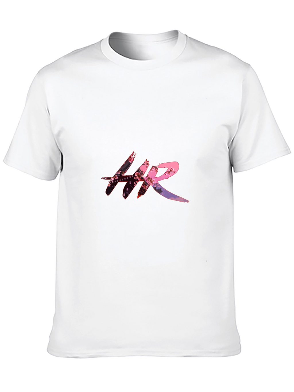 HR Pink Sakura T-Shirt - Stylish Graphic Tee