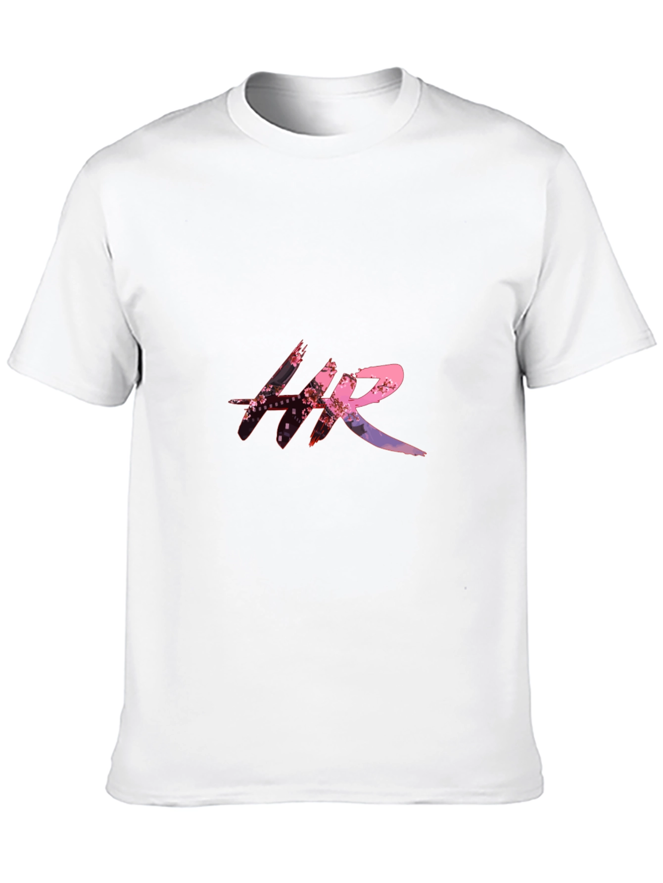 HR Pink Sakura T-Shirt - Stylish Graphic Tee