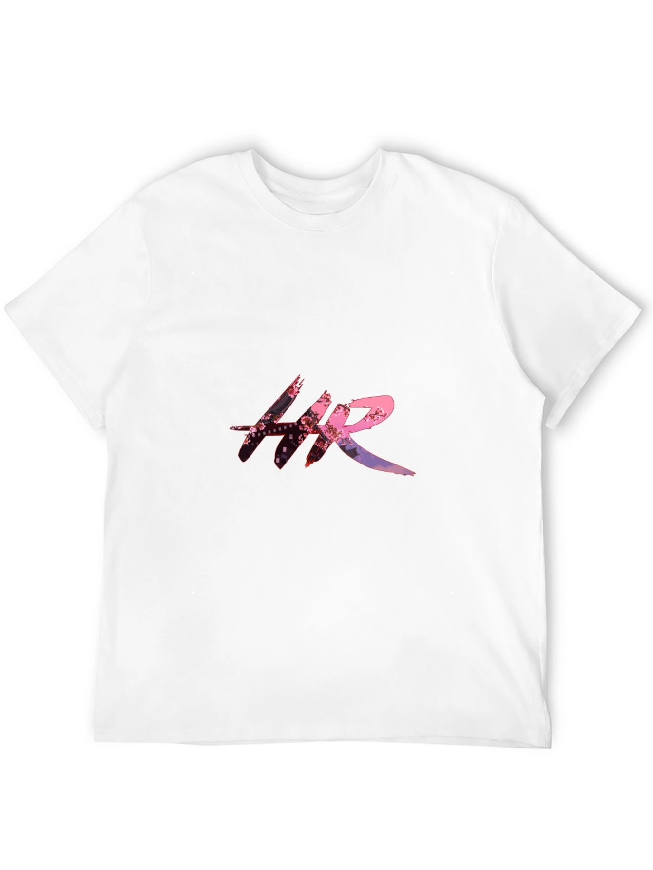 HR Pink Sakura T-Shirt - Stylish Graphic Tee