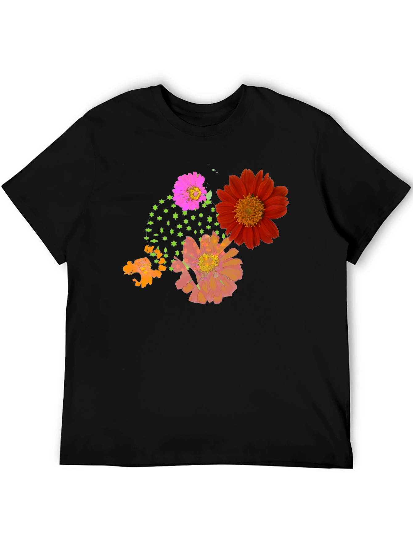 Floral Graphic Print Tee