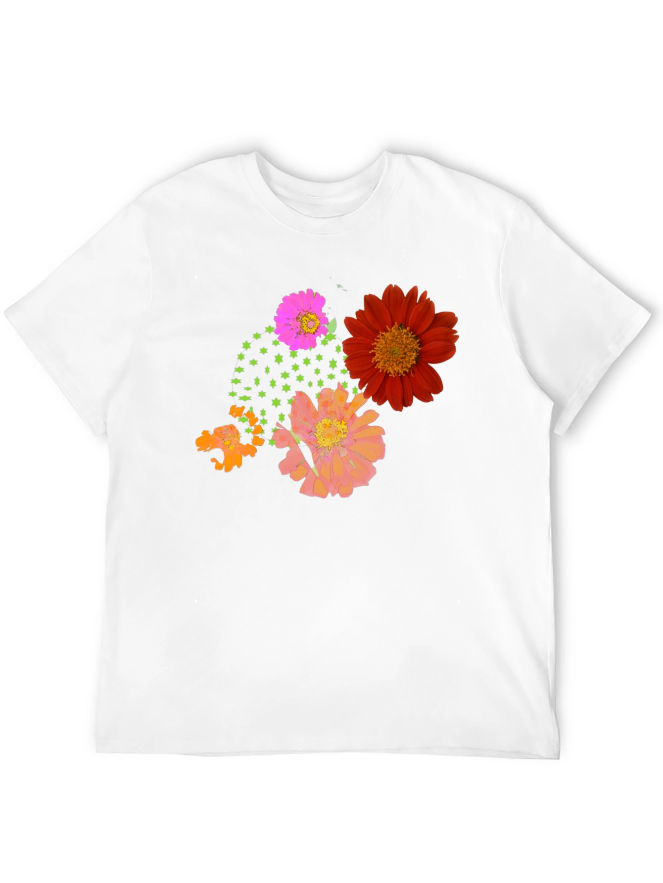 Floral Graphic Print Tee
