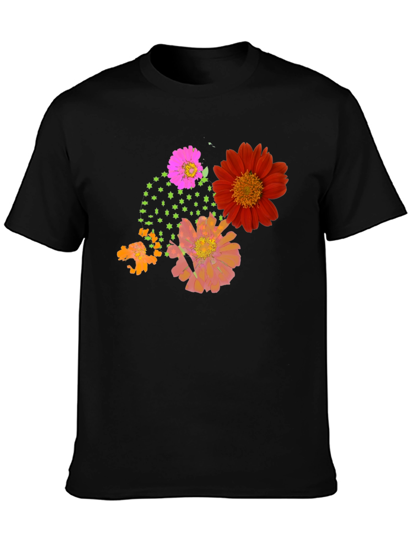 Floral Graphic Print Tee