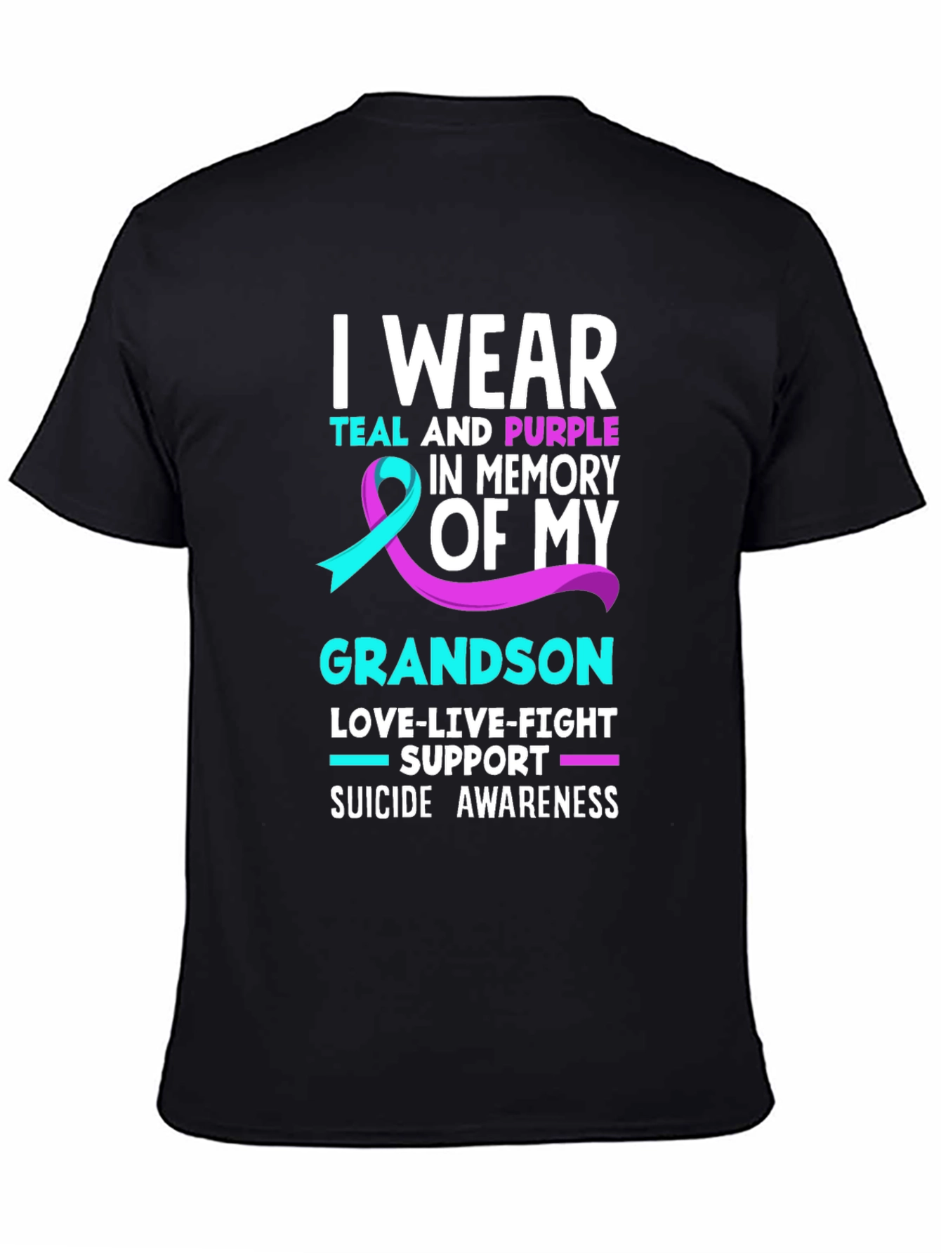 Suicide Awareness Grandson T-Shirt