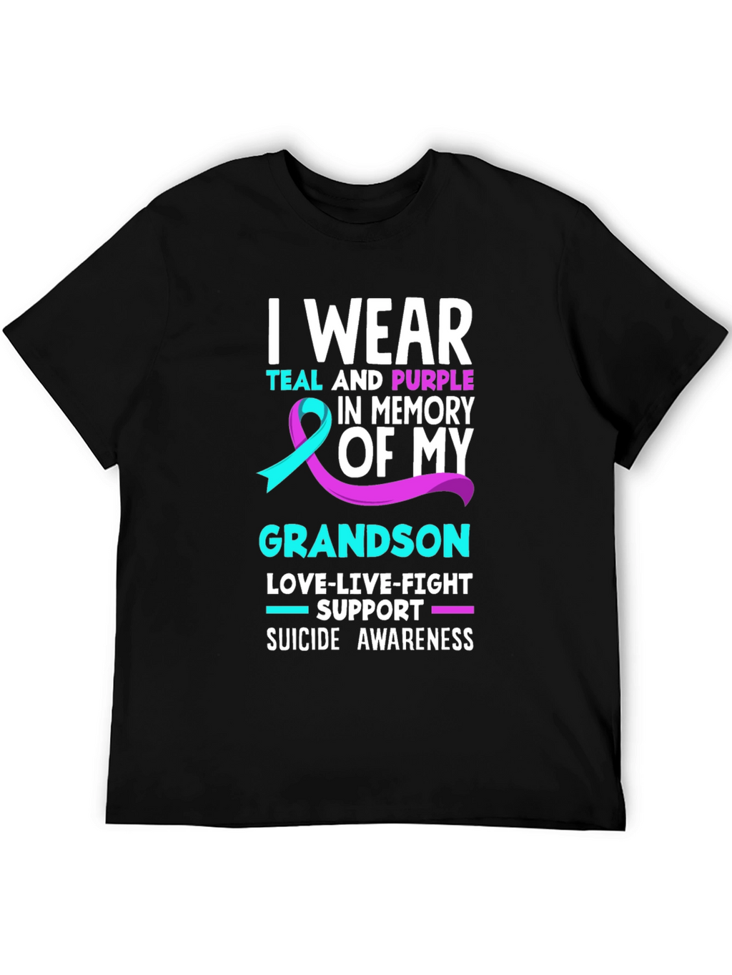 Suicide Awareness Grandson T-Shirt