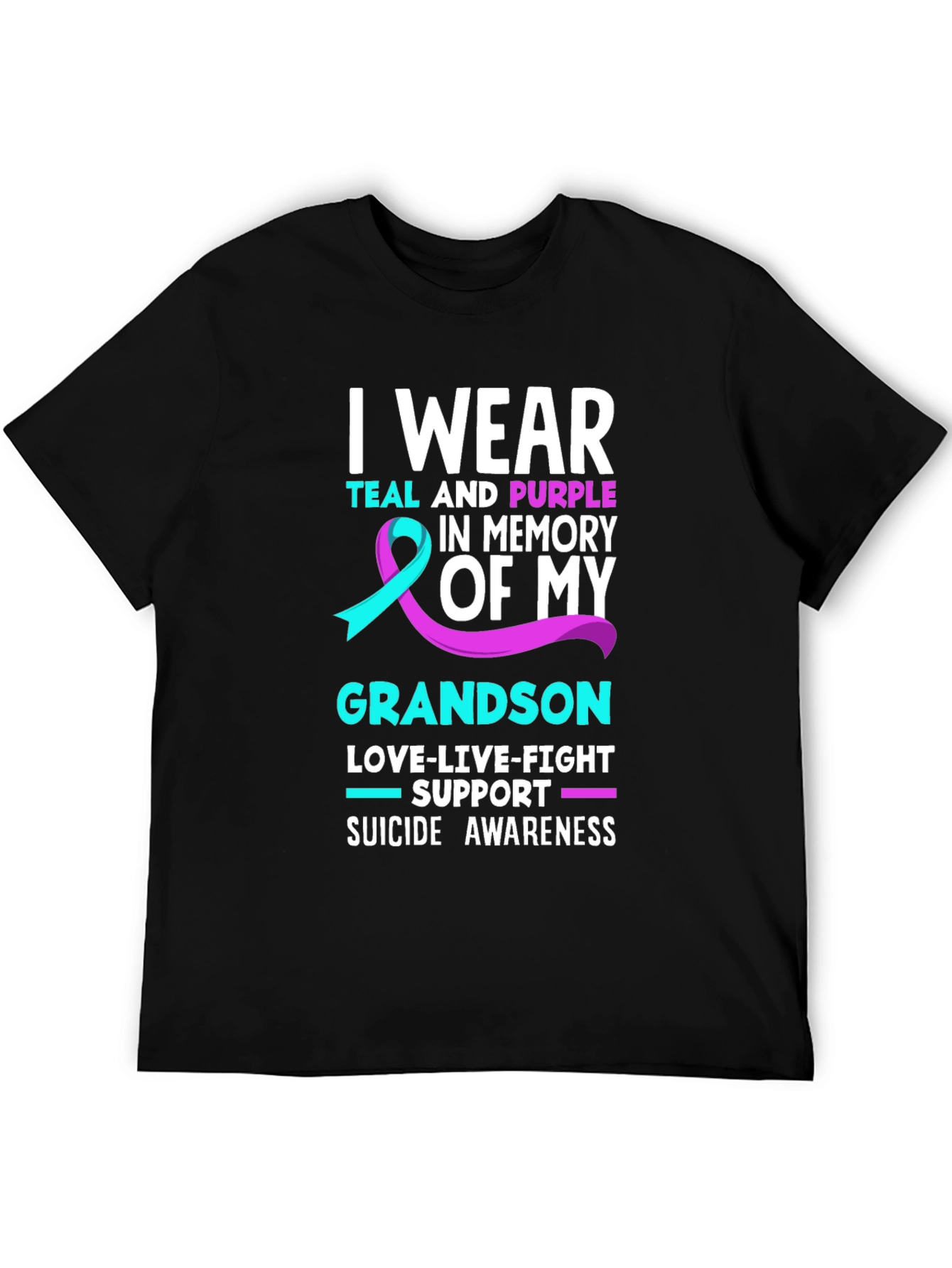 Suicide Awareness Grandson T-Shirt