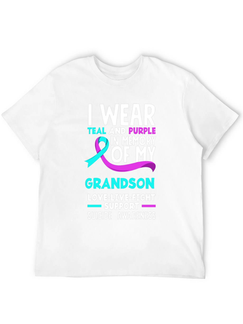 Suicide Awareness Grandson T-Shirt