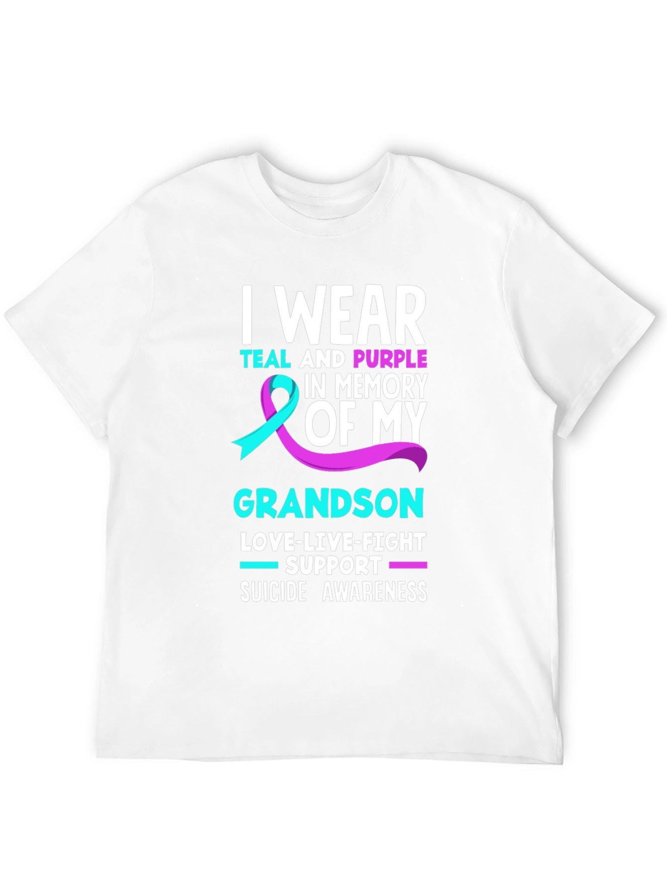 Suicide Awareness Grandson T-Shirt