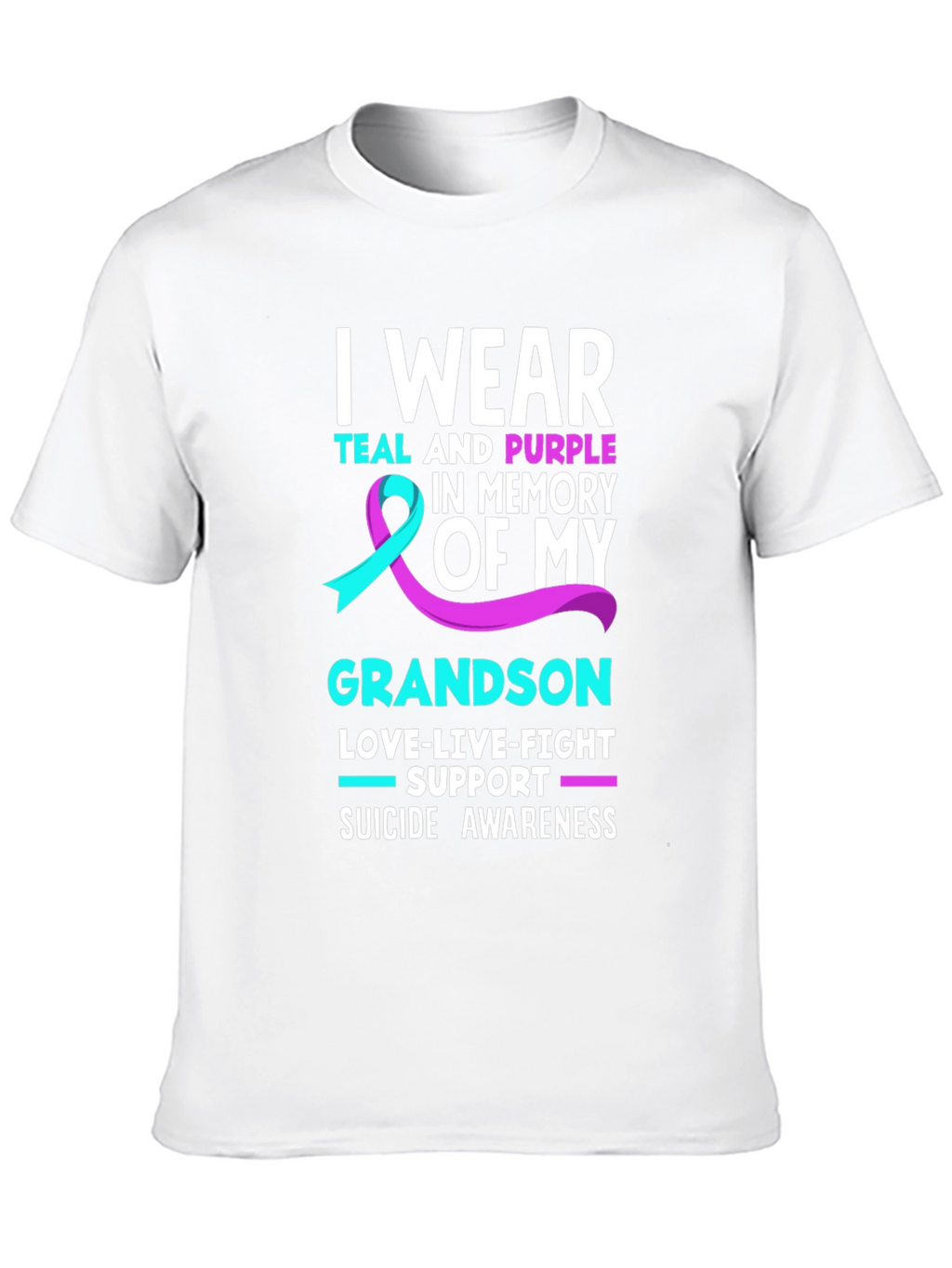 Suicide Awareness Grandson T-Shirt
