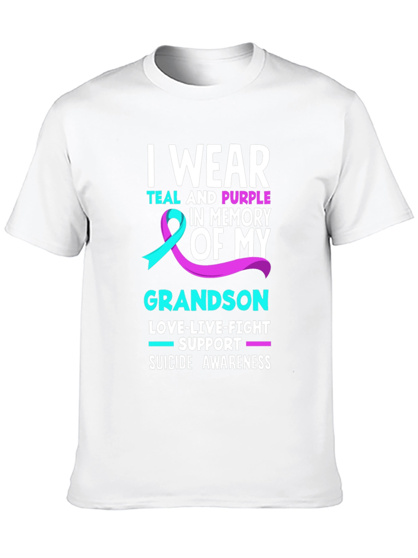 Suicide Awareness Grandson T-Shirt