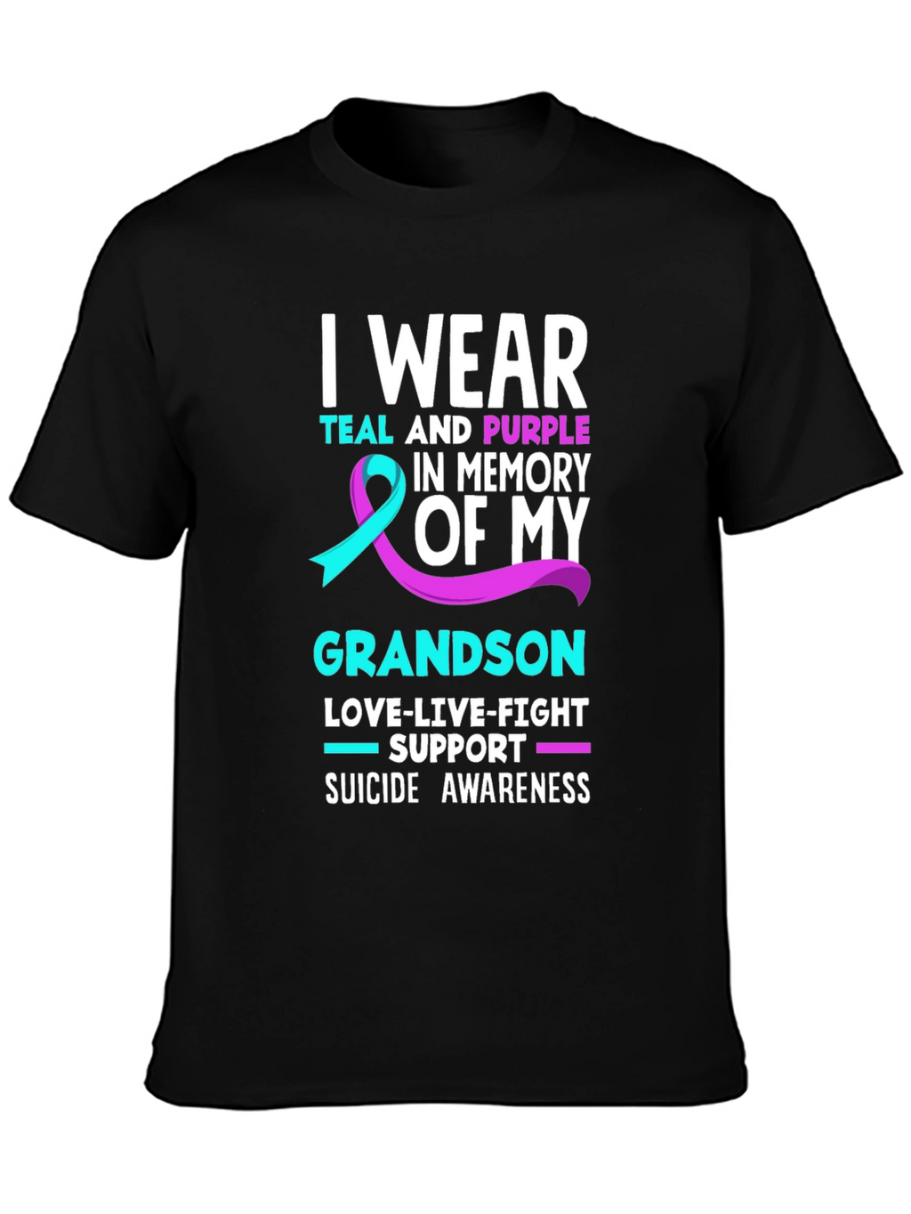 Suicide Awareness Grandson T-Shirt