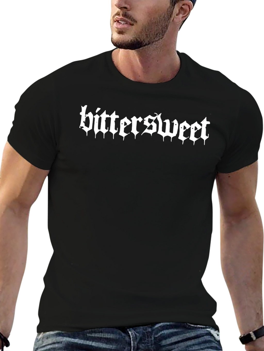 Bittersweet Graphic Black T-Shirt