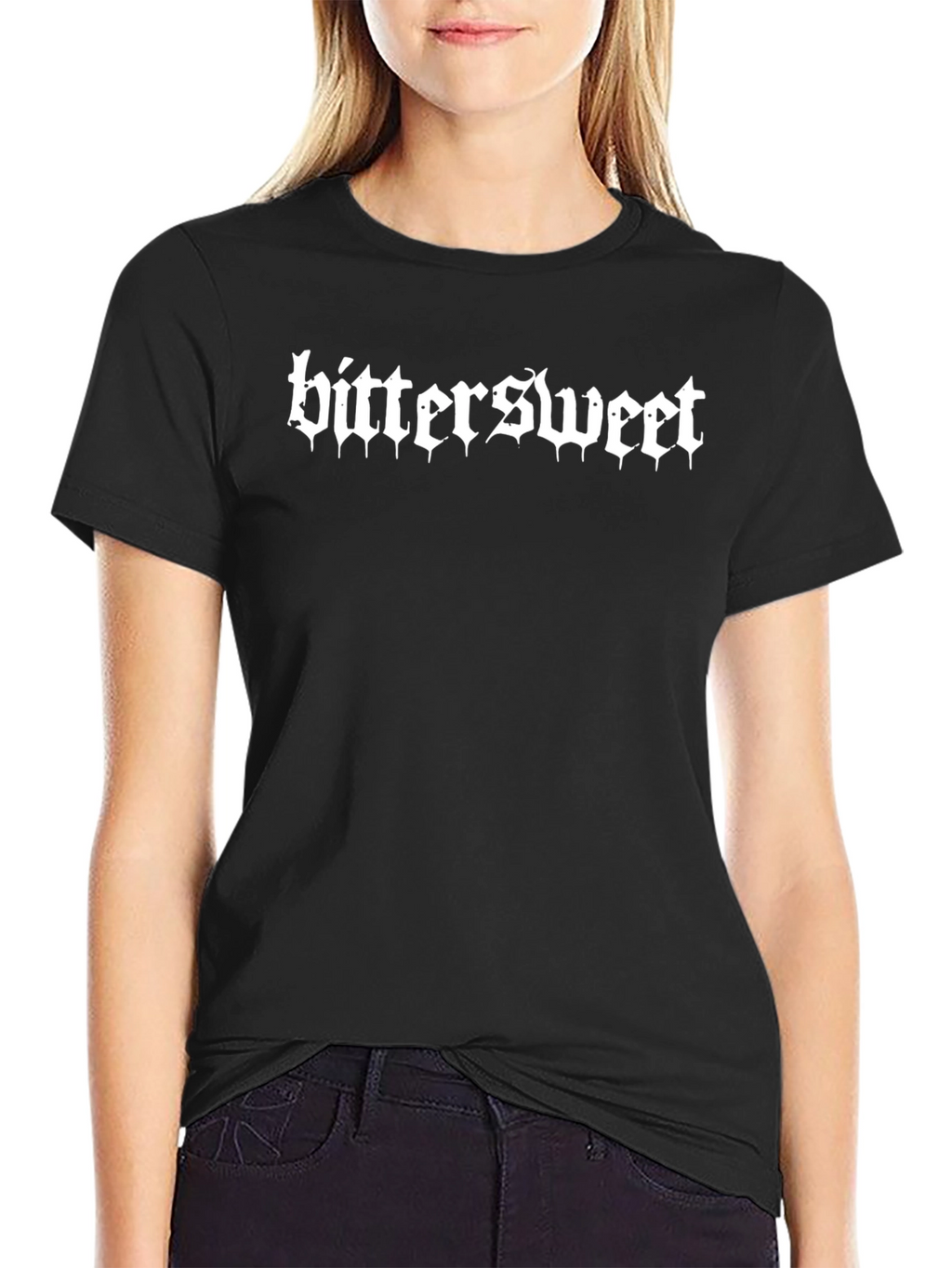 Bittersweet Graphic Black T-Shirt
