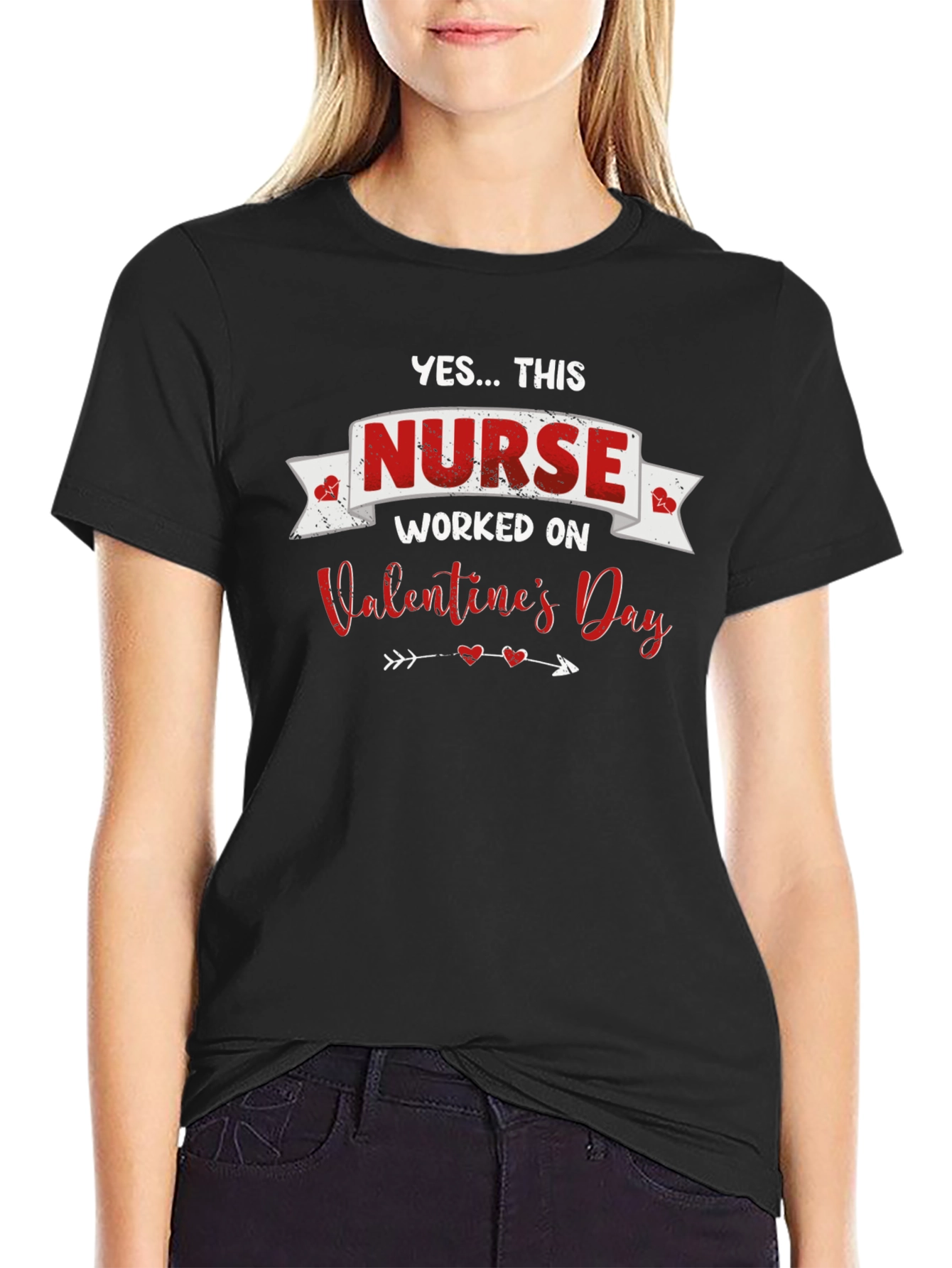 Valentines Day Nurse T-Shirt