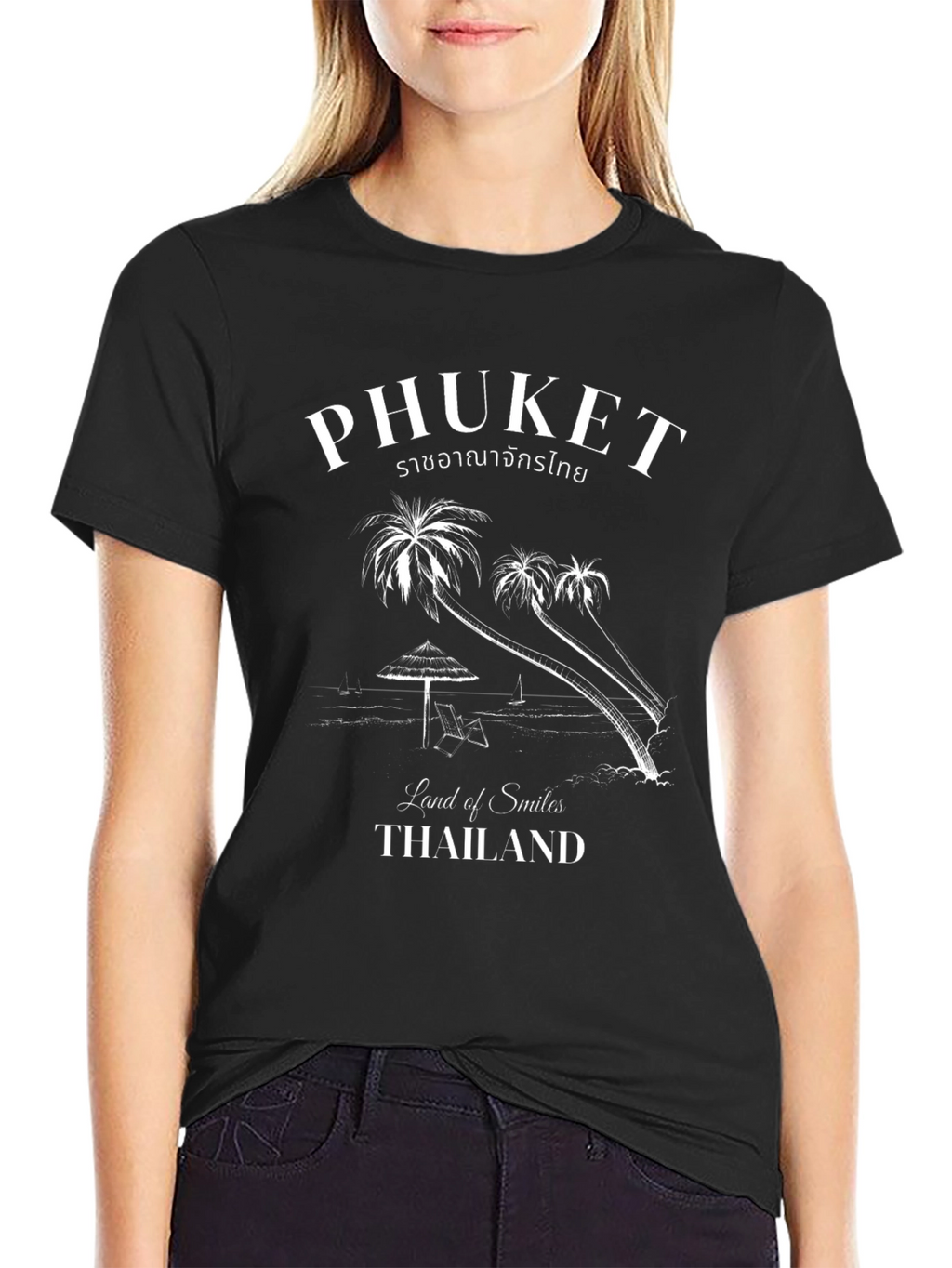 Phuket Thailand Graphic T-Shirt - Land of Smiles