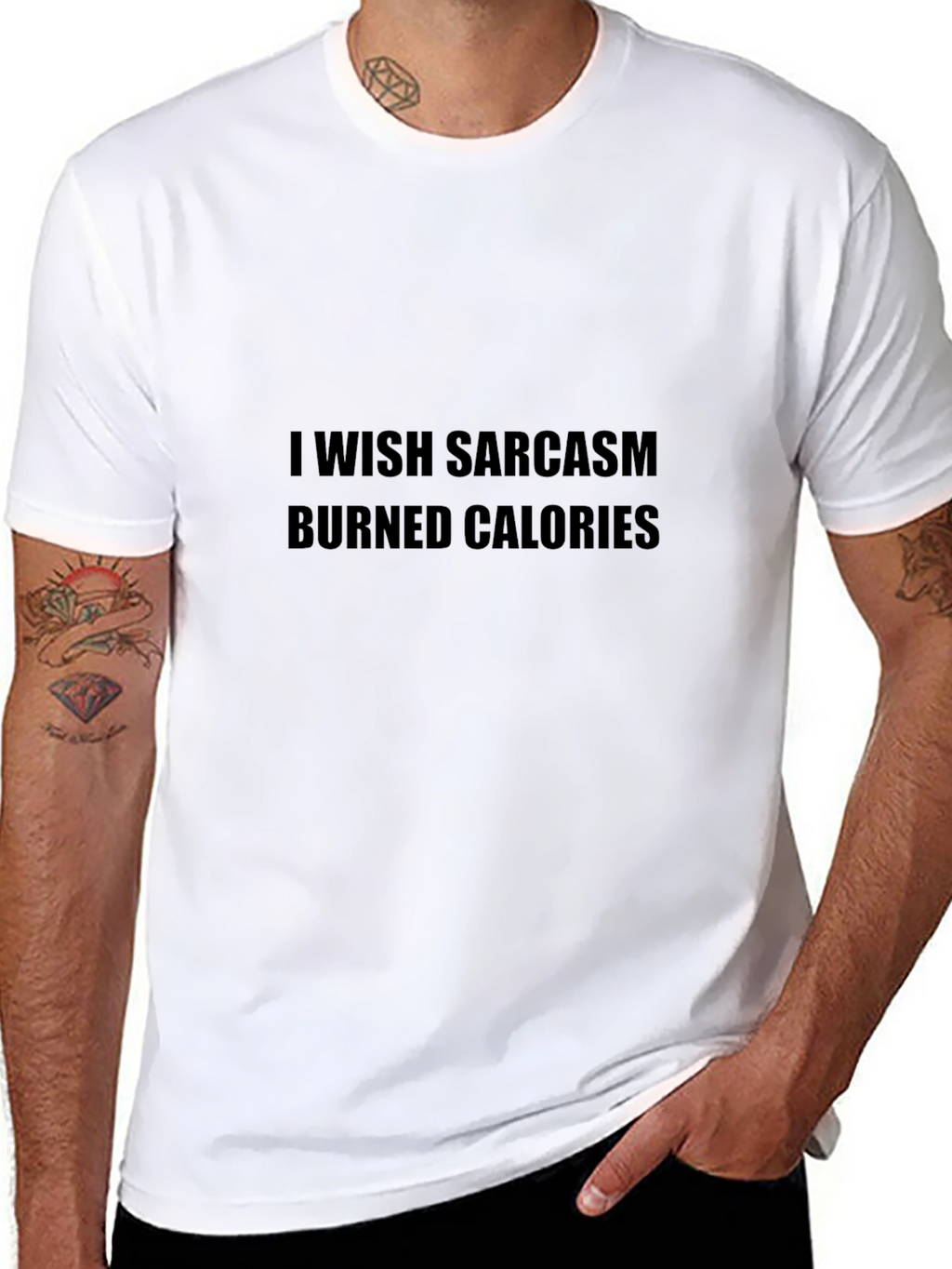Sarcasm Burns Calories Graphic Tee
