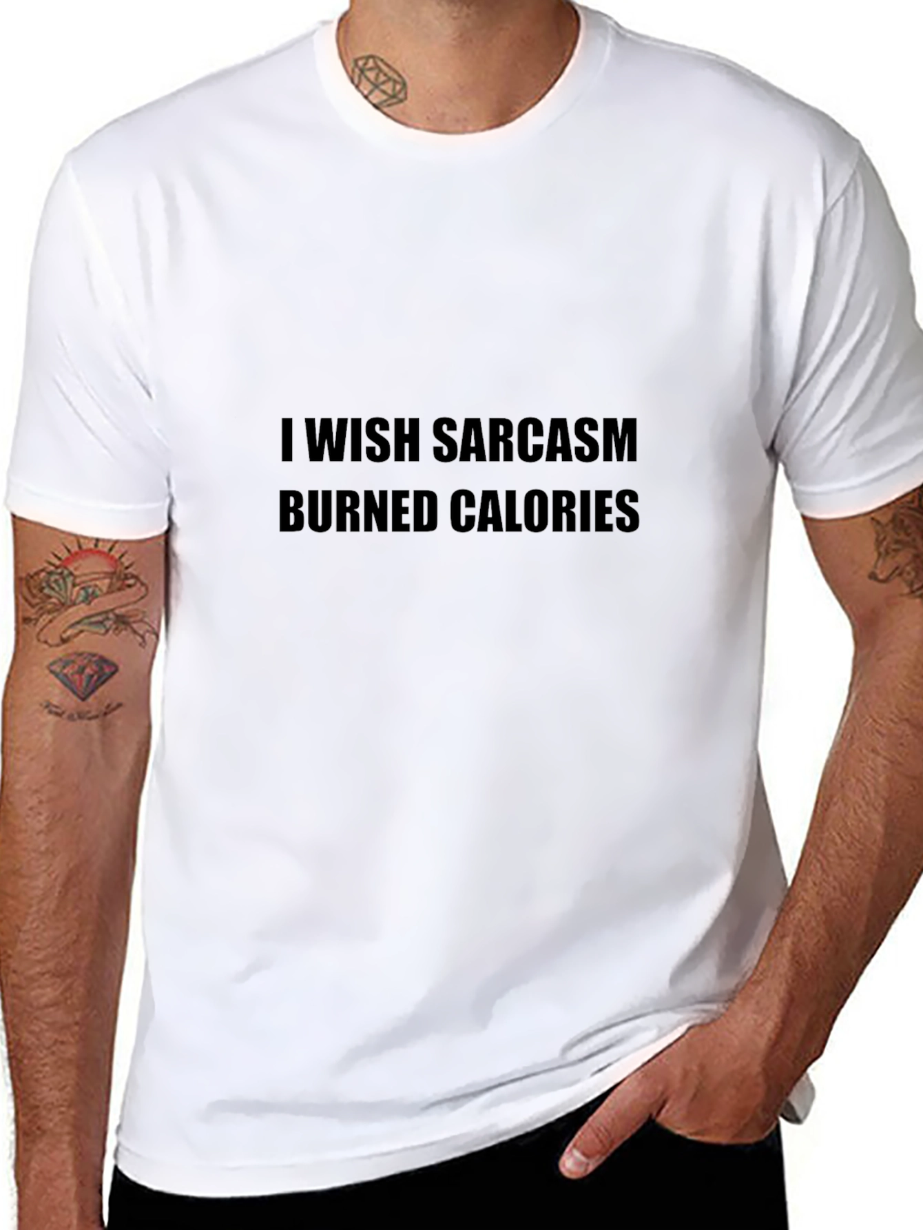 Sarcasm Burns Calories Graphic Tee