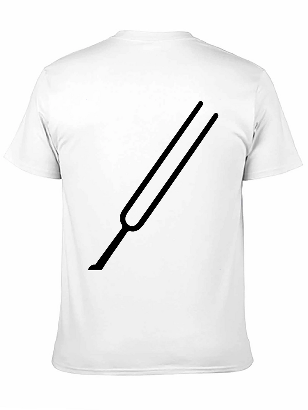 Tuning Fork Graphic Black T-Shirt
