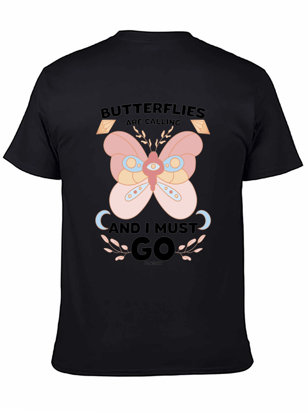 Butterfly Calling Graphic T-Shirt