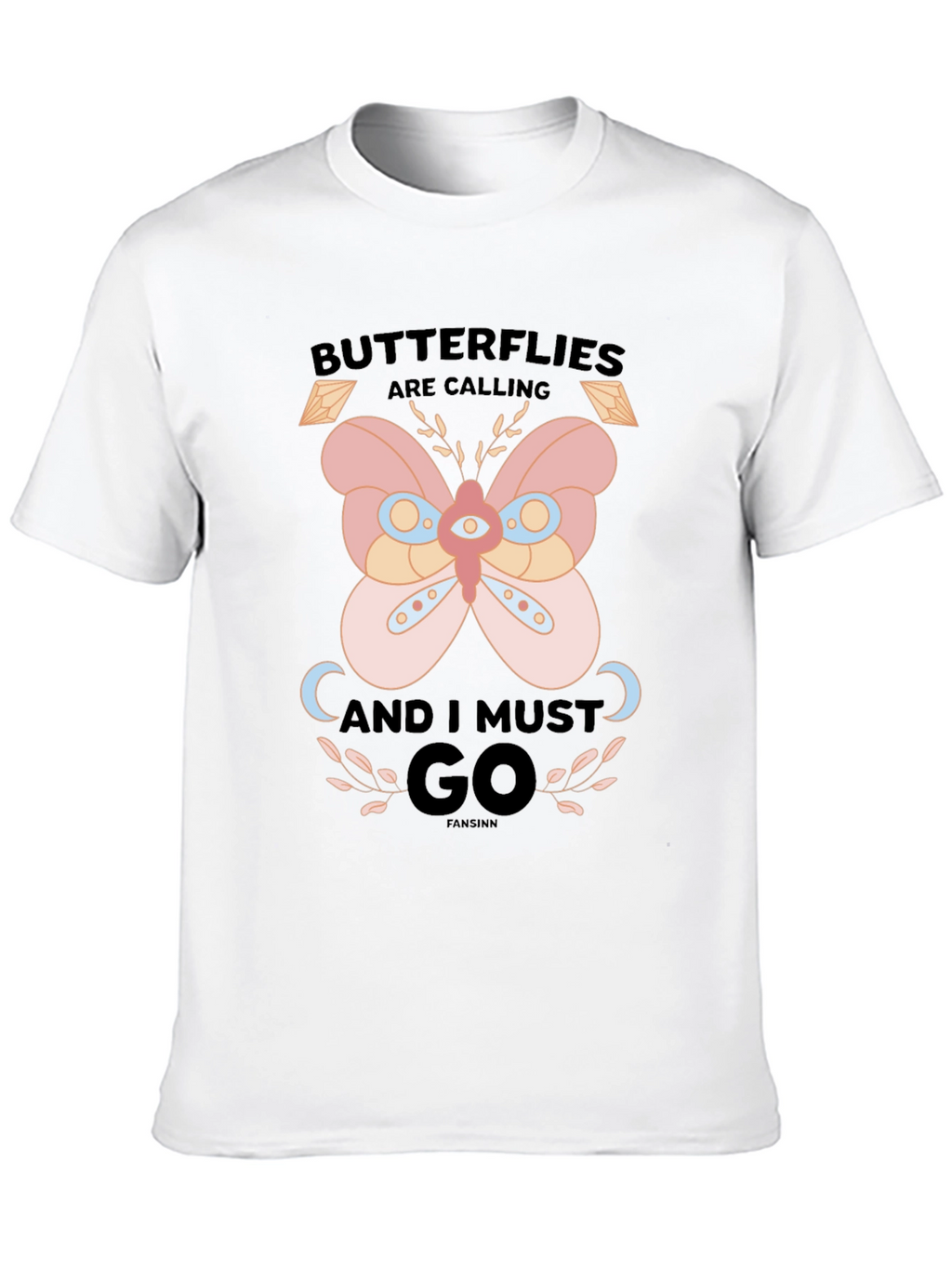 Butterfly Calling Graphic T-Shirt