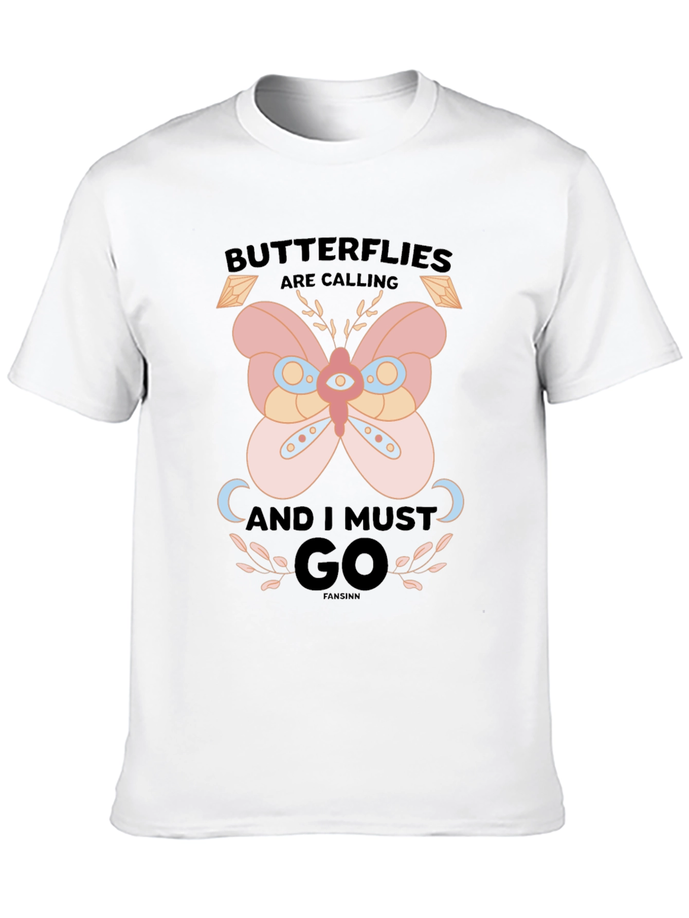 Butterfly Calling Graphic T-Shirt
