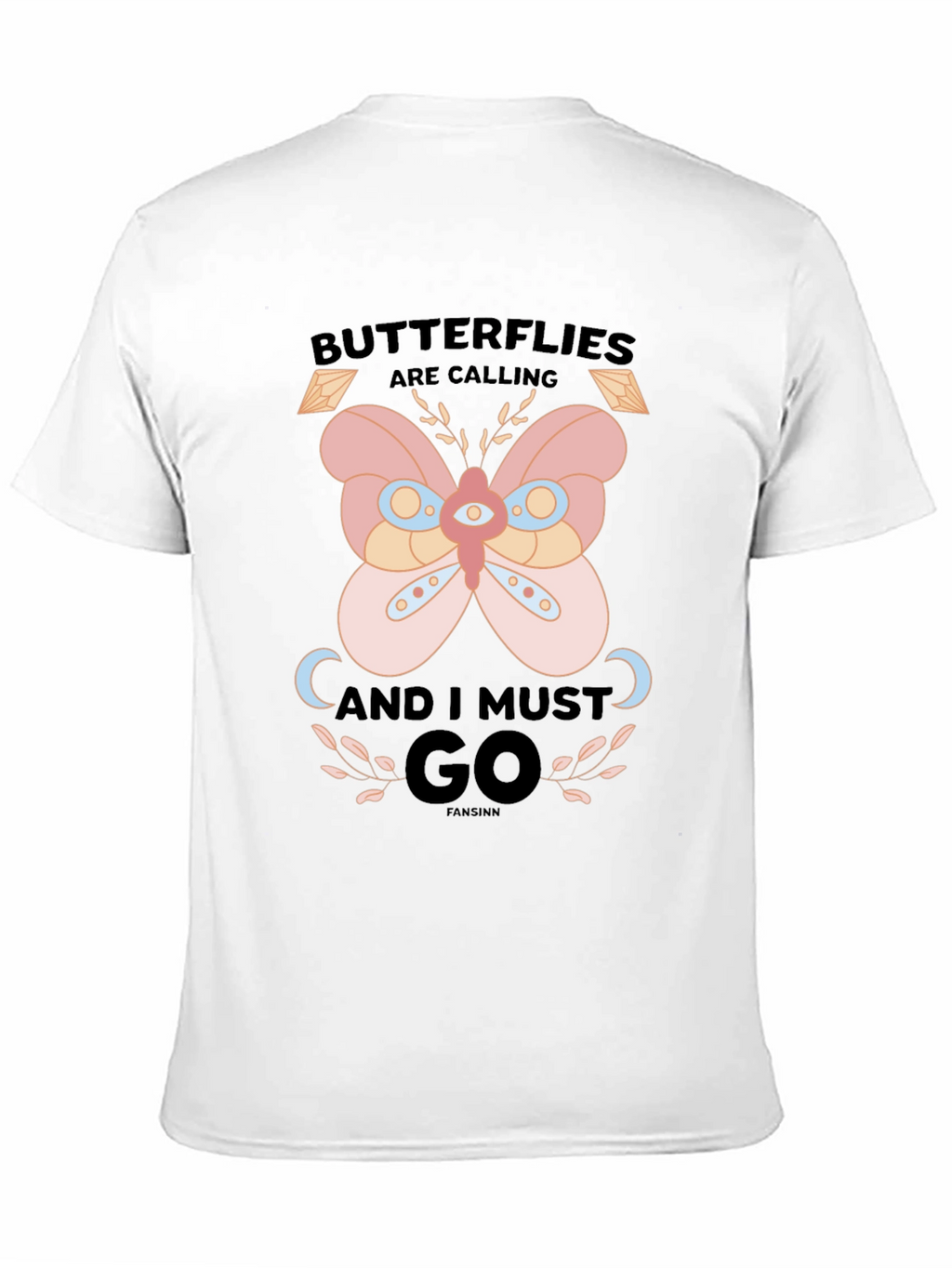 Butterfly Calling Graphic T-Shirt