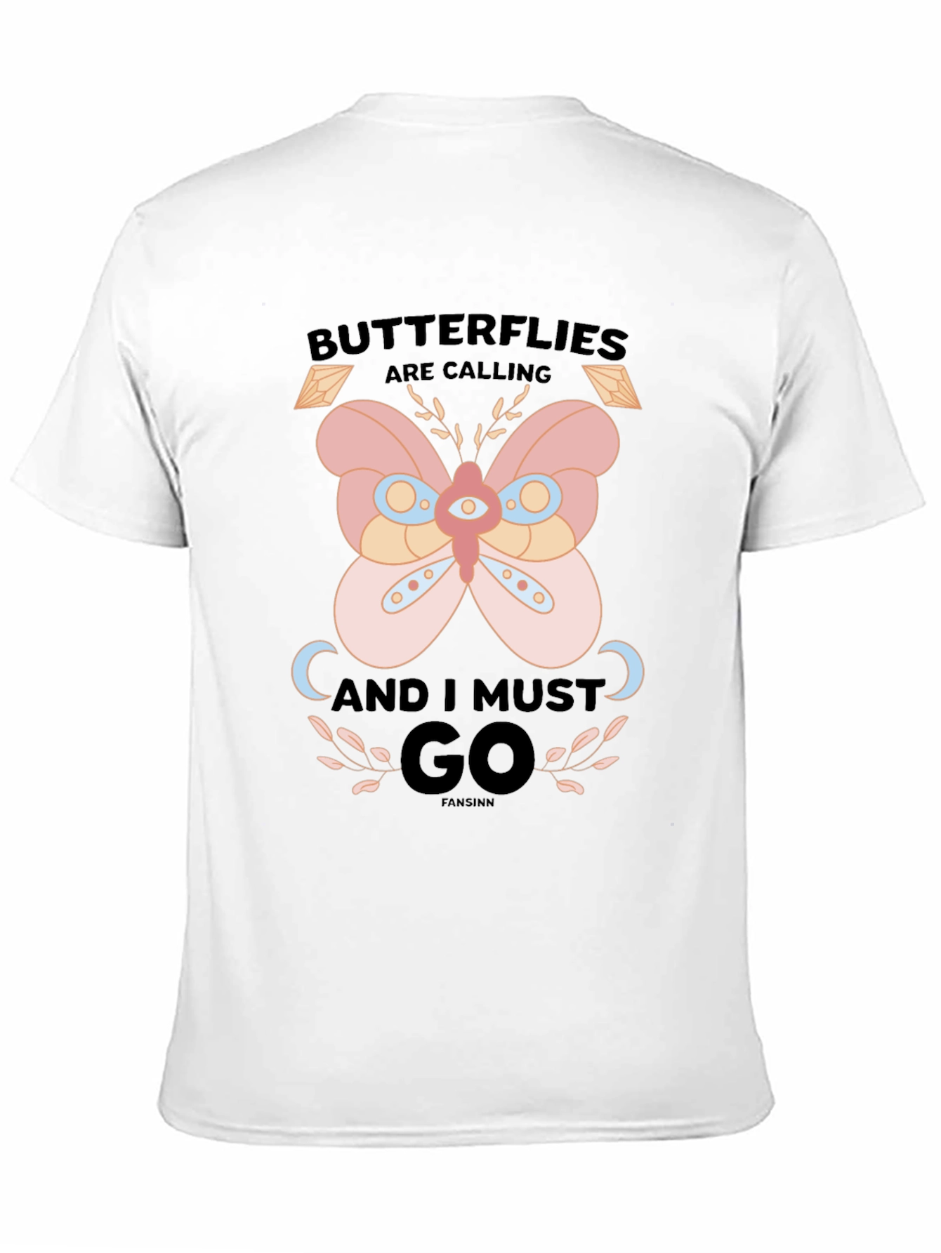 Butterfly Calling Graphic T-Shirt