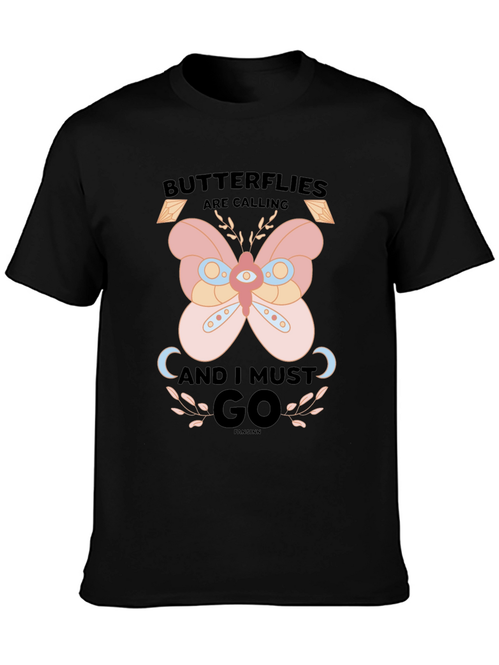 Butterfly Calling Graphic T-Shirt