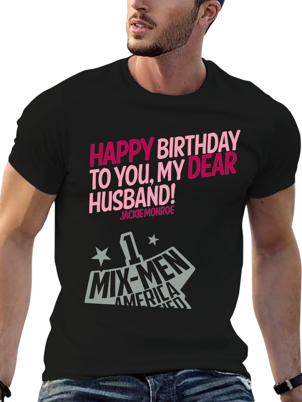 Happy Birthday Husband Graphic Tee