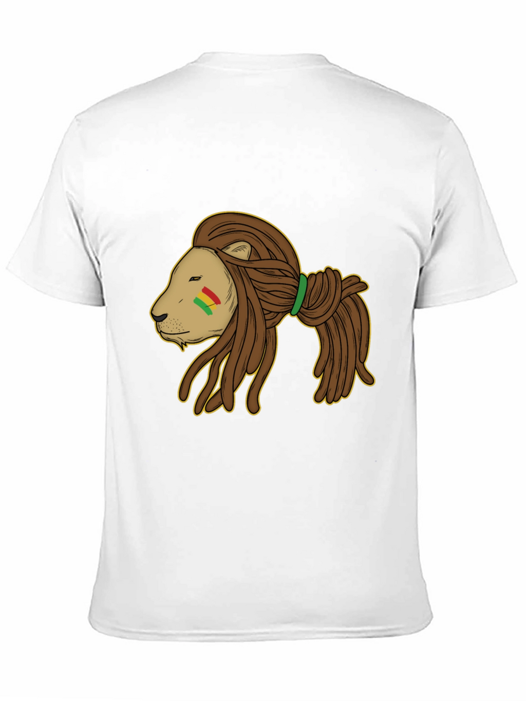 Rasta Lion Black T-Shirt