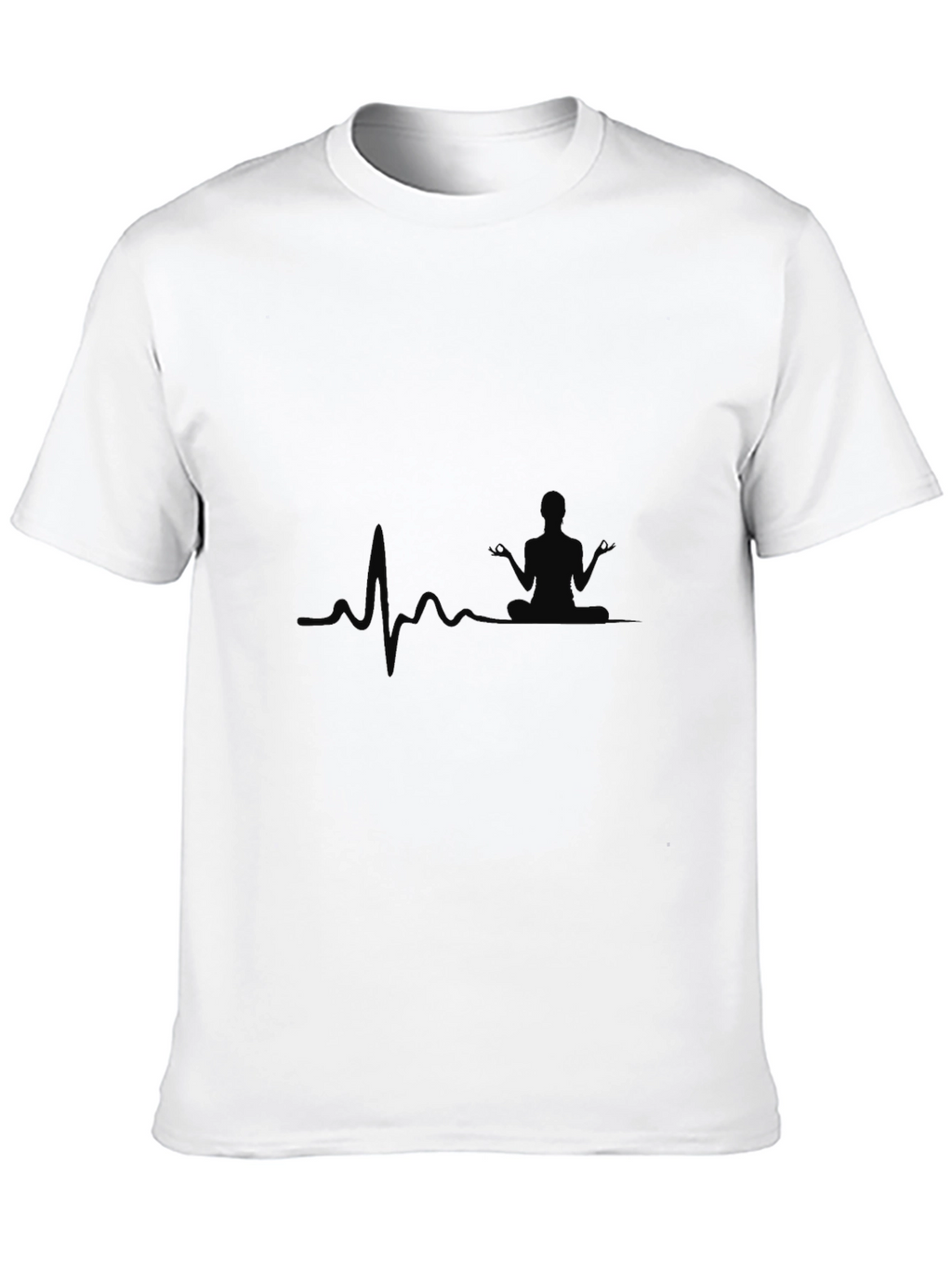Yoga Heartbeat Graphic T-Shirt